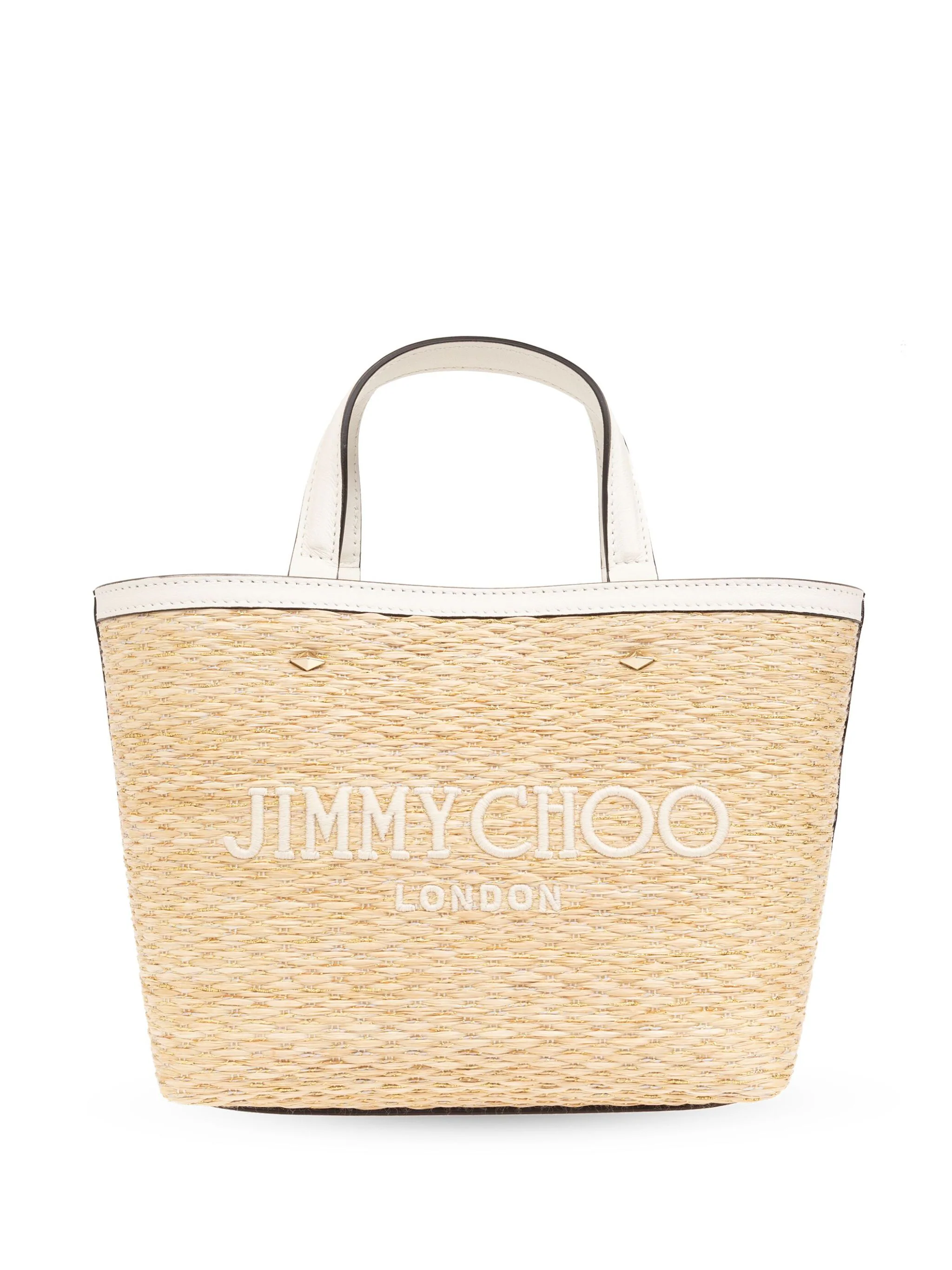 Jimmy Choo Bags.. Beige MINIMARLIVJFNATURAL (JIMMY CHOO / トートバッグ ) | JIMMY CHOO (ジミー チュウ)