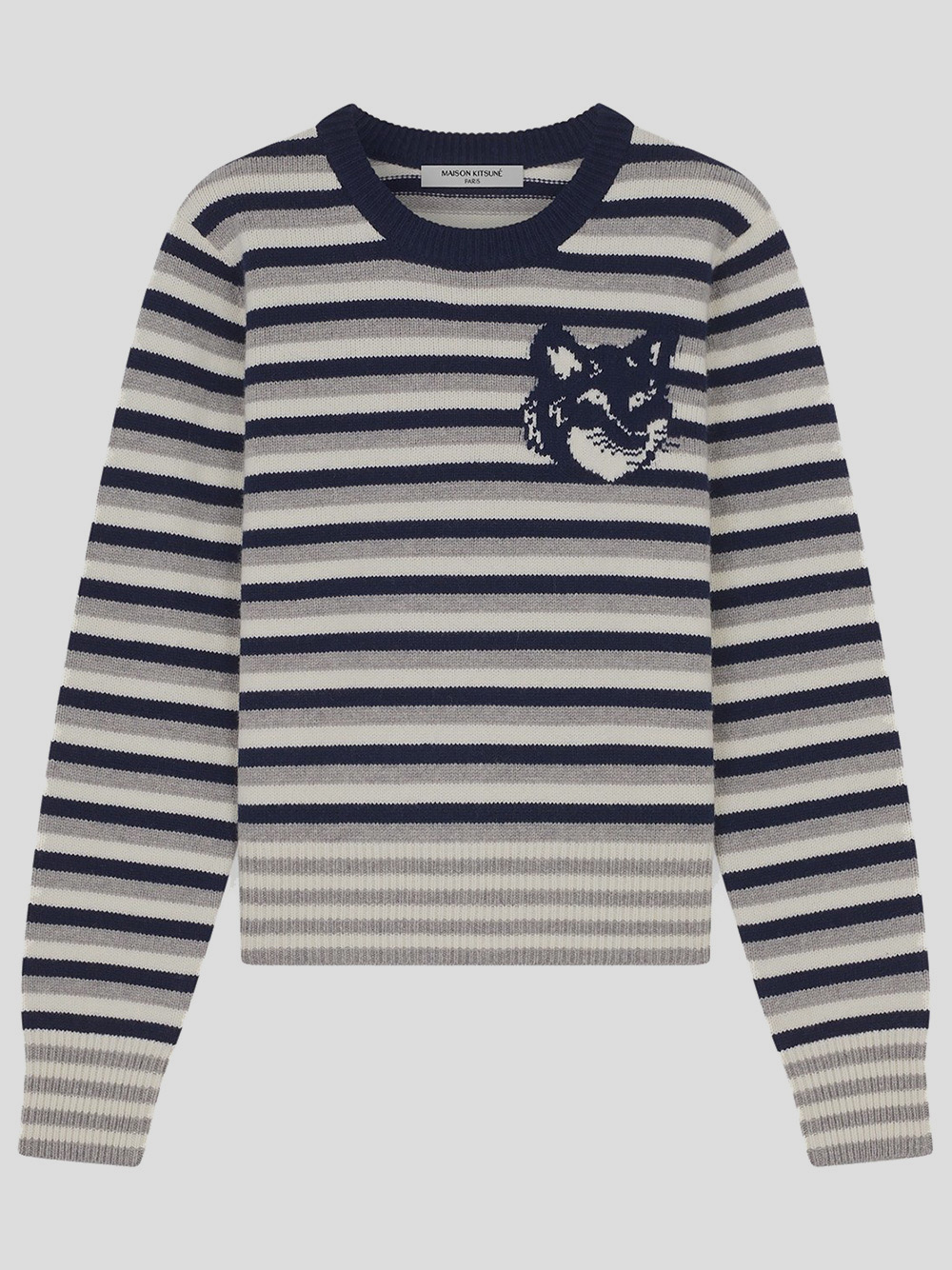 MAISON KITSUNE' Sweaters NW00804KM0329B481 (Maison Kitsuné / ニット・セーター・カーディガン ) | Maison Kitsuné (メゾン キツネ)