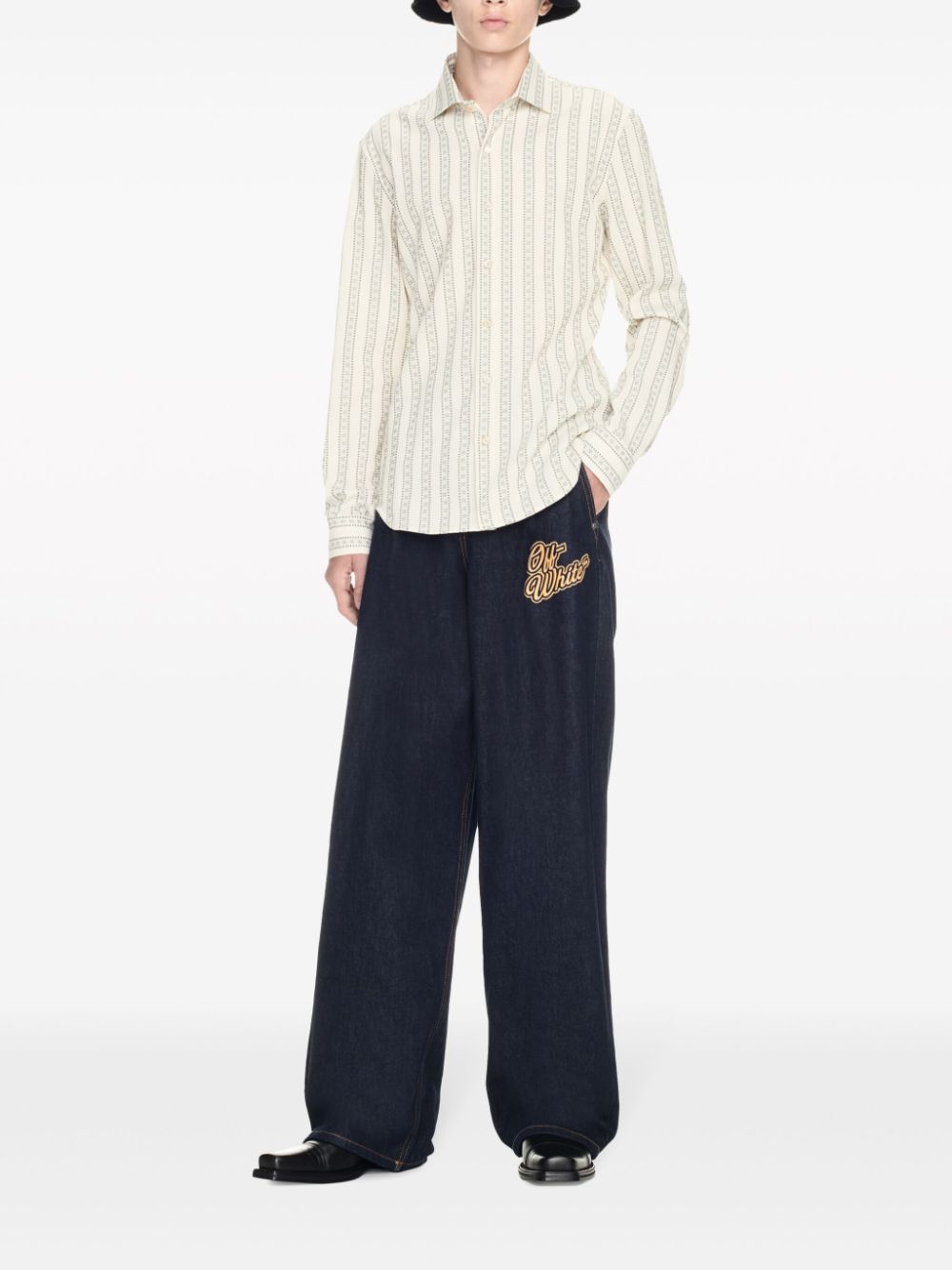 Off-White Jeans OMYA185S24DEN0014522 (Off-White / ジーンズ ) | Off-White (オフホワイト)(6)