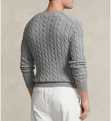 Ralph Lauren Sweaters 710775885013FAWNGREYHEATHER (RALPH LAUREN / ニット・セーター・カーディガン ) | RALPH LAUREN (ラルフ ローレン)(2)