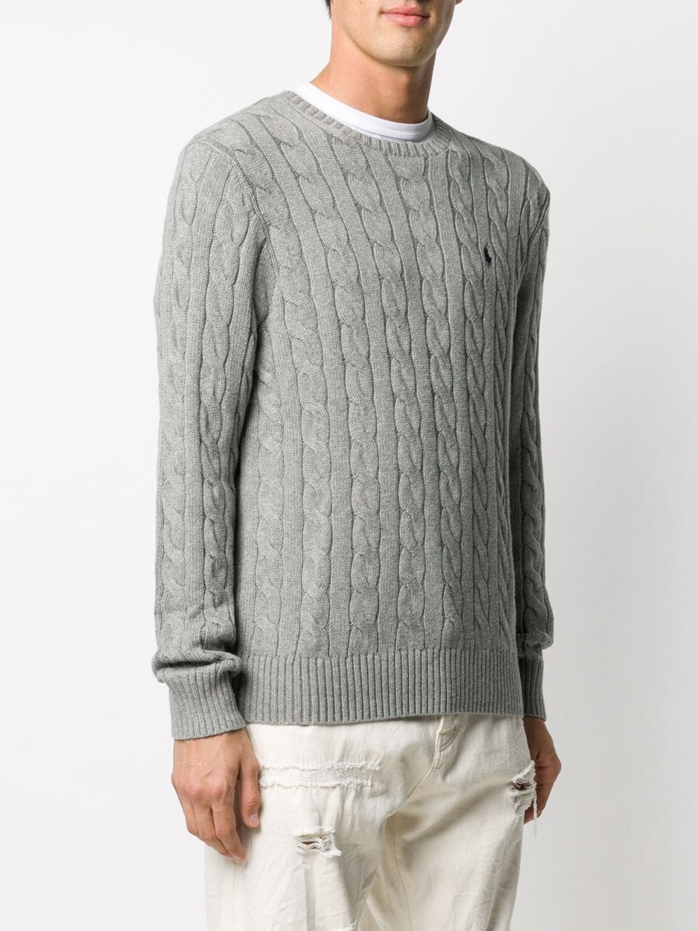 Ralph Lauren Sweaters 710775885013FAWNGREYHEATHER (RALPH LAUREN / ニット・セーター・カーディガン ) | RALPH LAUREN (ラルフ ローレン)(5)
