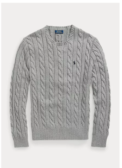 Ralph Lauren Sweaters 710775885013FAWNGREYHEATHER (RALPH LAUREN / ニット・セーター・カーディガン ) | RALPH LAUREN (ラルフ ローレン)(6)