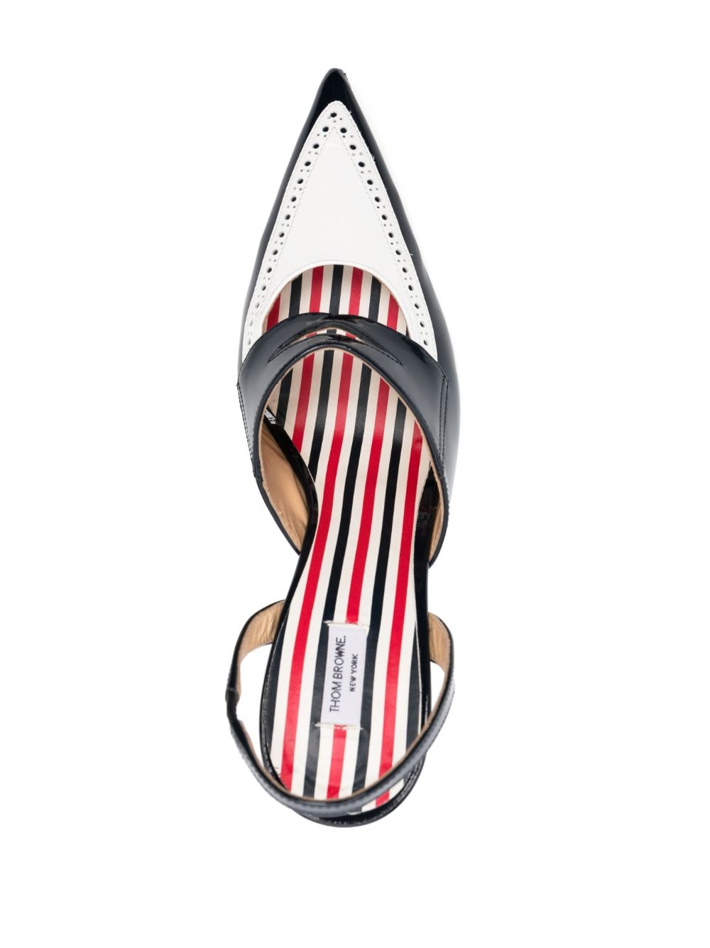 Thom Browne FFH285AL0020960 関税送料込 Thom Browne Flat shoes (Thom Browne/パンプス・ハイヒール