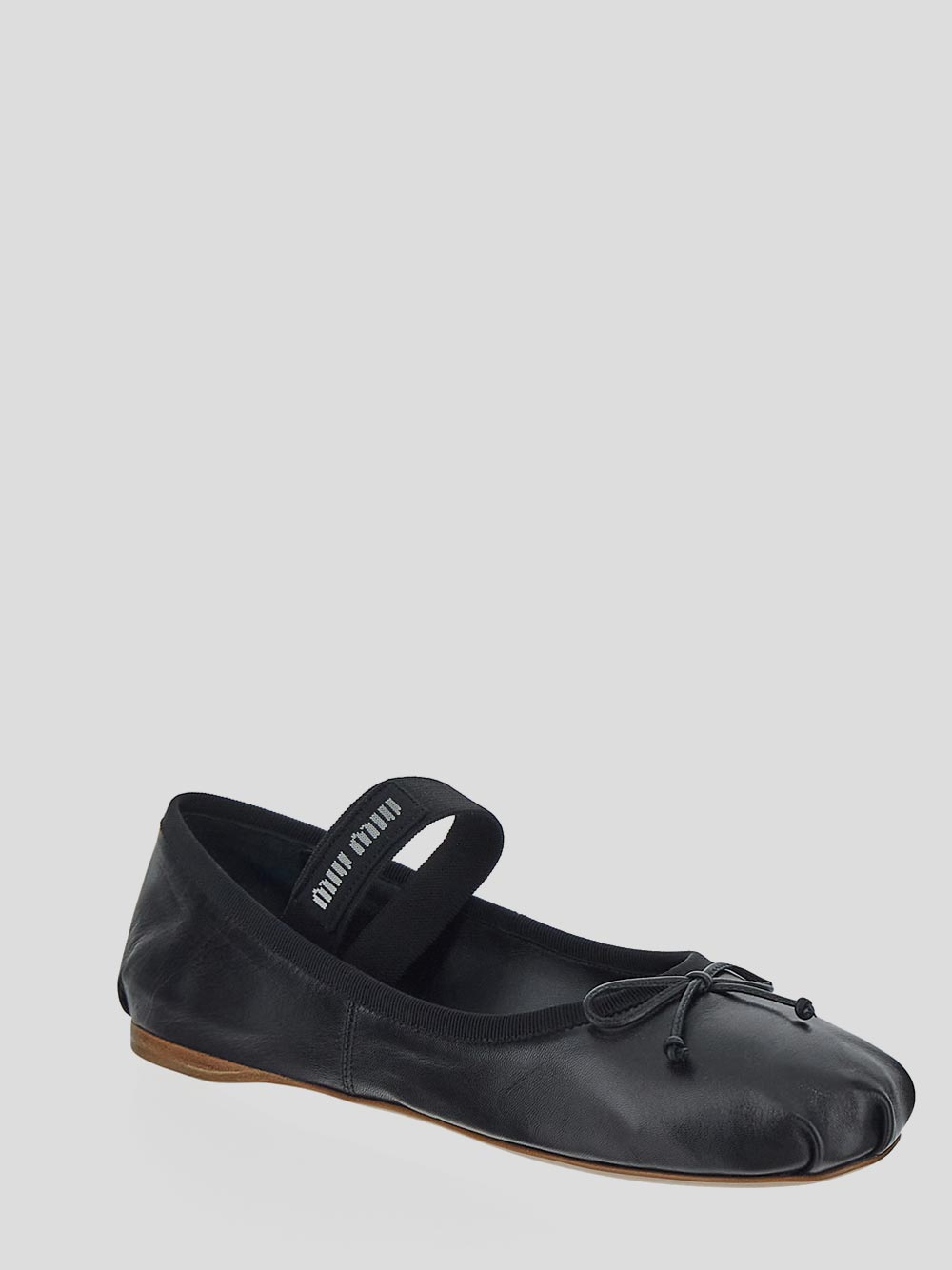 Miu Miu Flat shoes Black 5F794DXUUF0002 (MIU MIU / フラットシューズ ) | MIU MIU (ミュウミュウ)(1)
