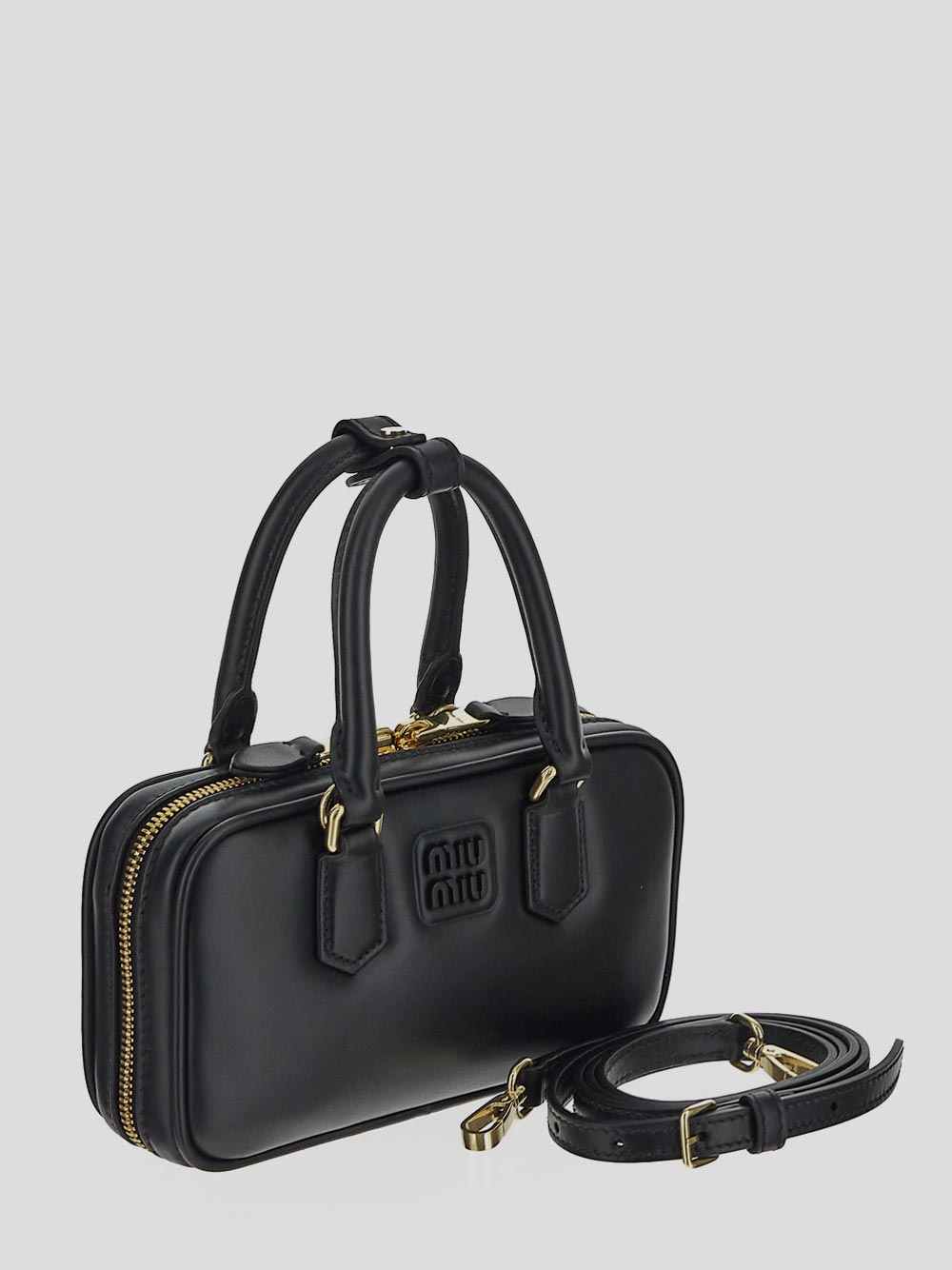 Miu Miu Bags.. Black 5BP088OOOACR3F0002 (MIU MIU / ハンドバッグ・ショルダーバッグ ) | MIU MIU (ミュウミュウ)(1)