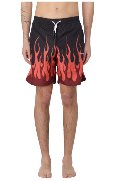 Vision of Super Sea clothing VS01102BLACKRED (VISION OF SUPER / スイムウェア ) | VISION OF SUPER (ヴィジョンオブスーパー)