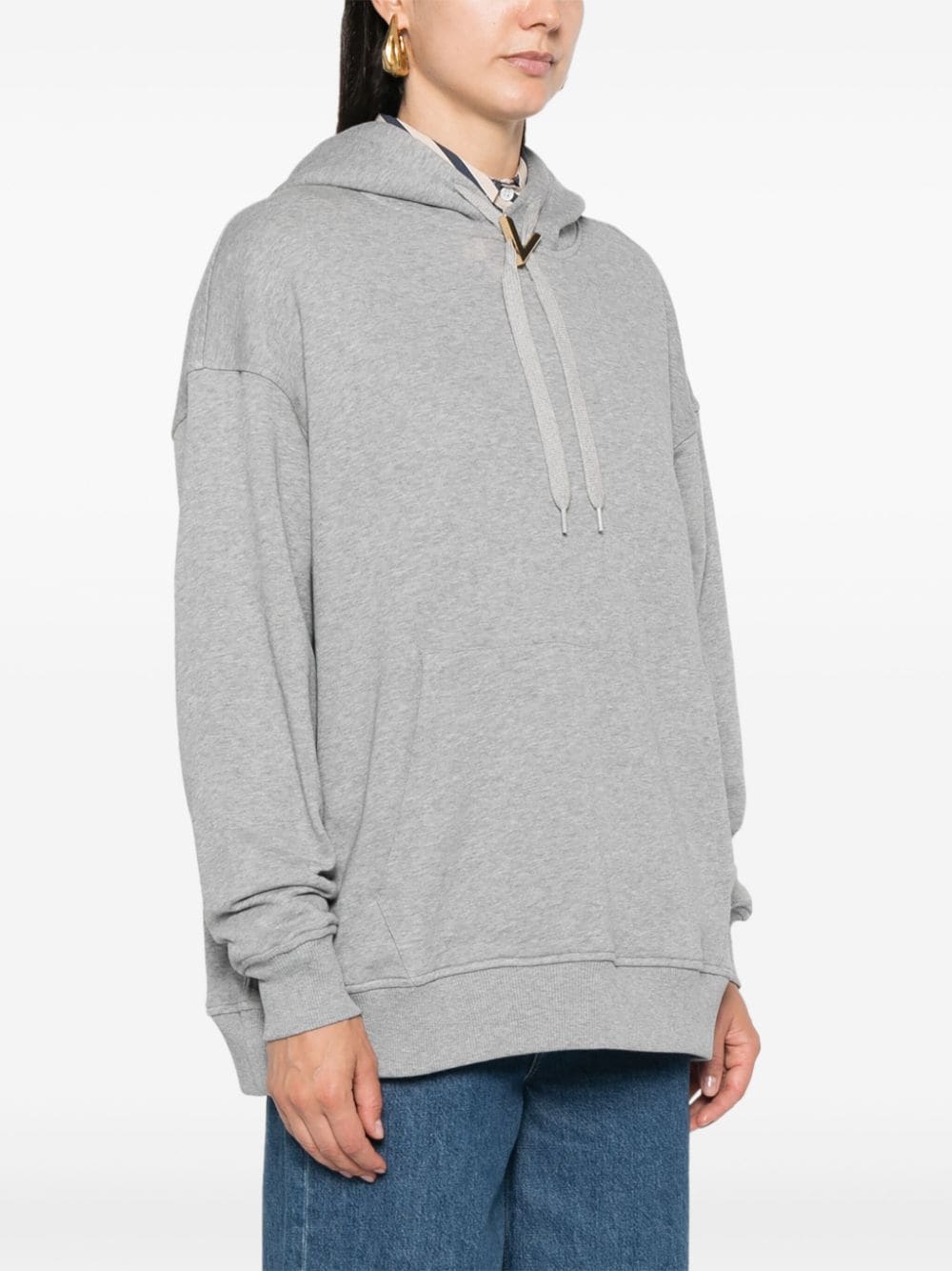 Valentino Sweaters Grey 5B3MF23M8ST080 (Valentino Garavani / スウェット・フーディー ) | Valentino Garavani (ヴァレンティノ)(5)