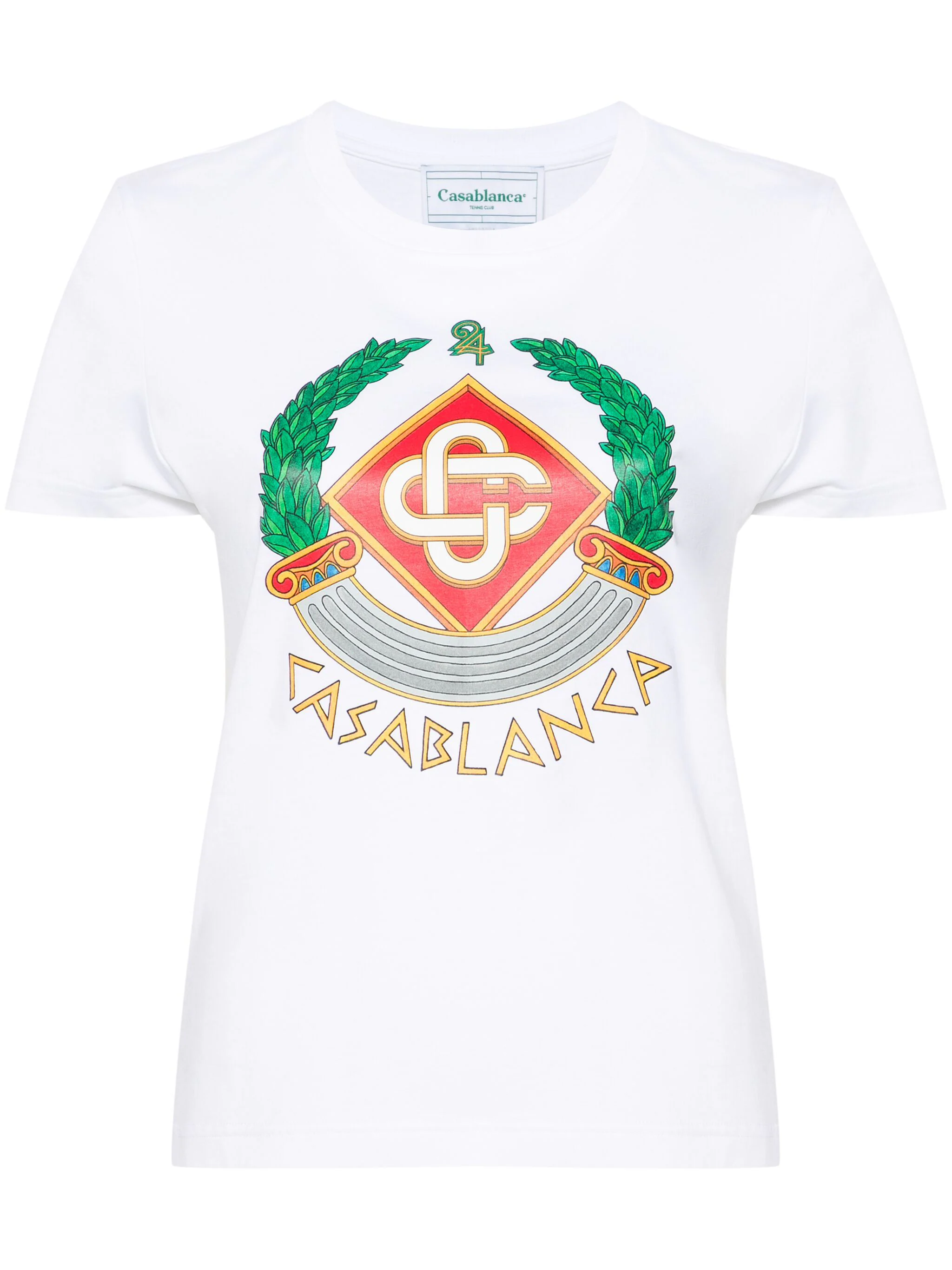 Casablanca T-shirts and Polos White WF24JTS02001 (Casablanca / Tシャツ・カットソー ) | Casablanca (カサブランカ)