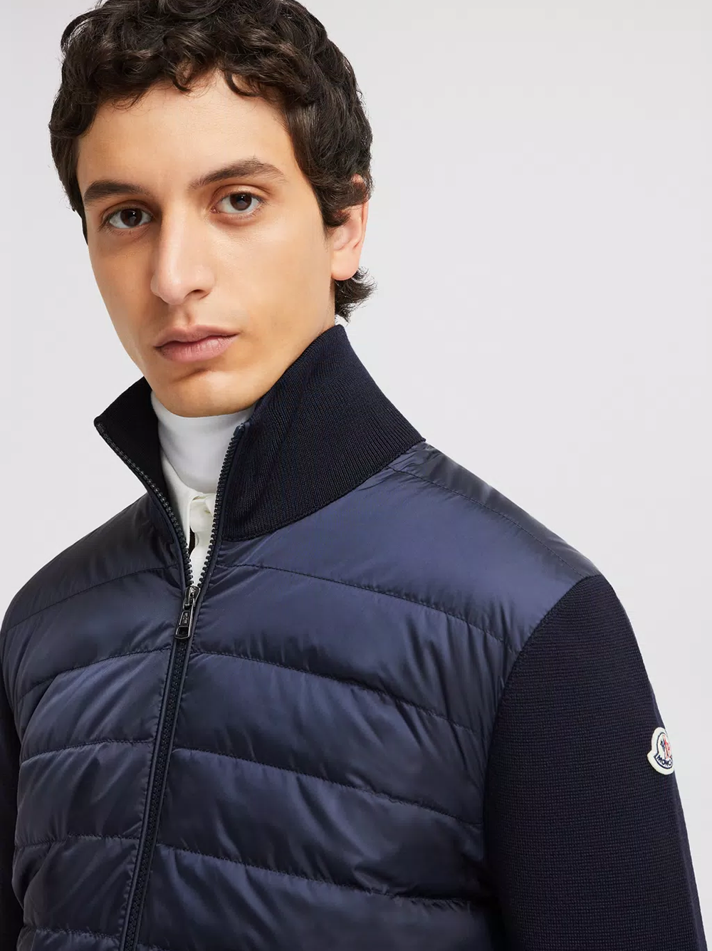 Moncler Sweaters Blue J20919B50700A9341777 (Moncler / ニット・セーター・カーディガン ) | Moncler (モンクレール)(3)