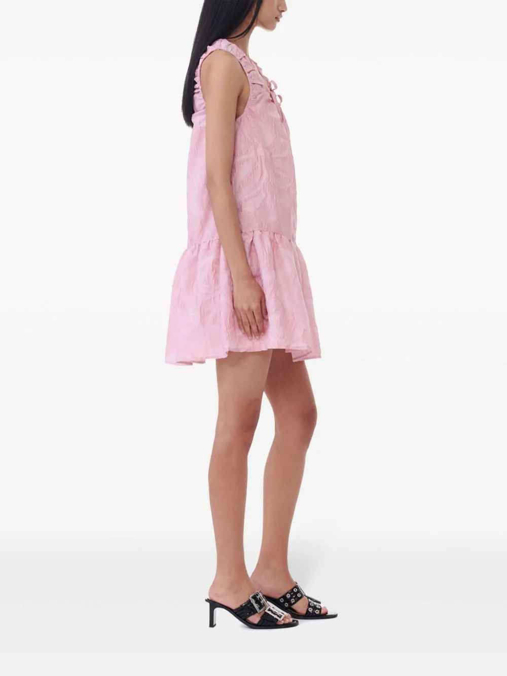 GANNI Dresses Pink F9266038 (GANNI / ワンピース・ドレス・オールインワン ) | GANNI (ガニー)(2)