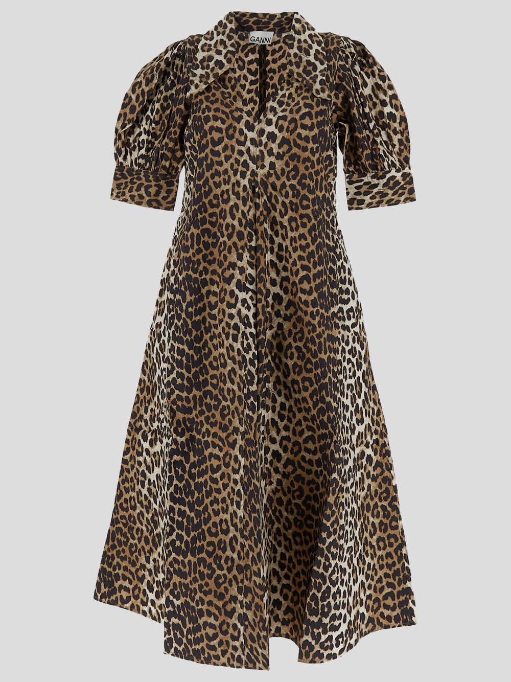 GANNI Dresses Brown F88426488943 (GANNI / ワンピース・ドレス・オールインワン ) | GANNI (ガニー)