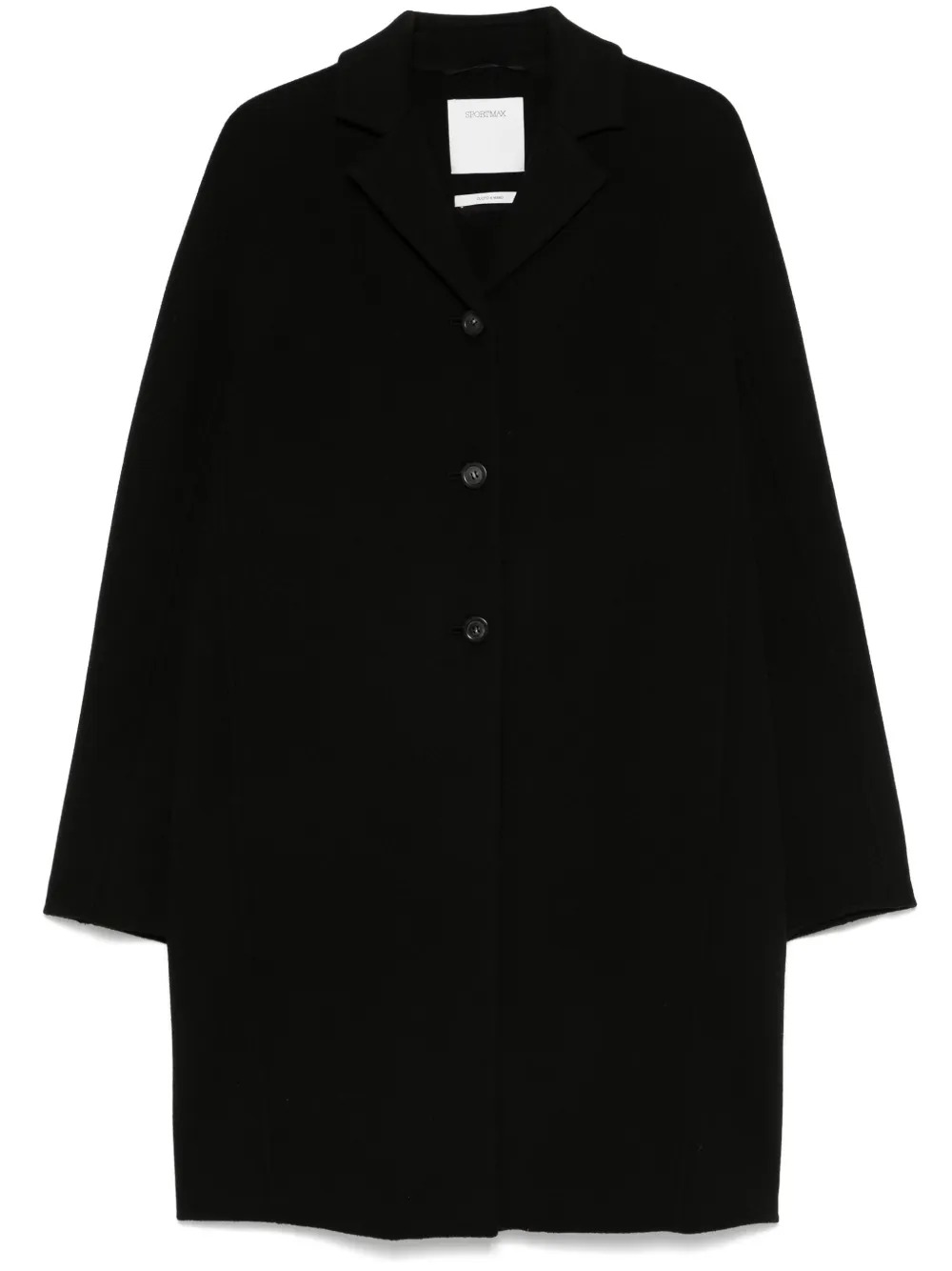 SportMax Coats Black 2512011031600013 (Sportmax / コート・ダウン ) | Sportmax (スポーツマックス)
