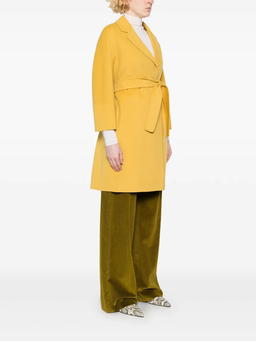 S Max Mara Coats Yellow 2519011101600020 (S MAX MARA / コート・ダウン ) | S MAX MARA (エス マックスマーラ)(1)