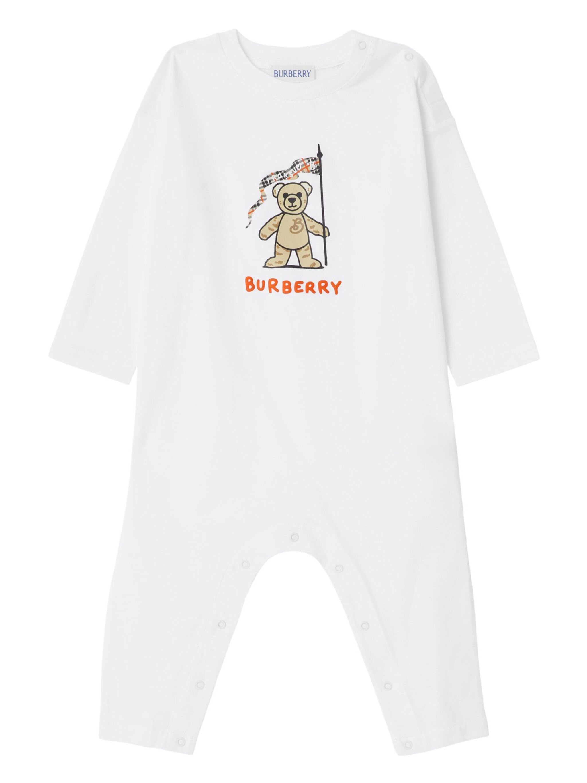 Burberry Kids Clothing.... White 8101172A1464 (Burberry / ワンピース・ドレス・オールインワン ) | Burberry (バーバリー)(1)