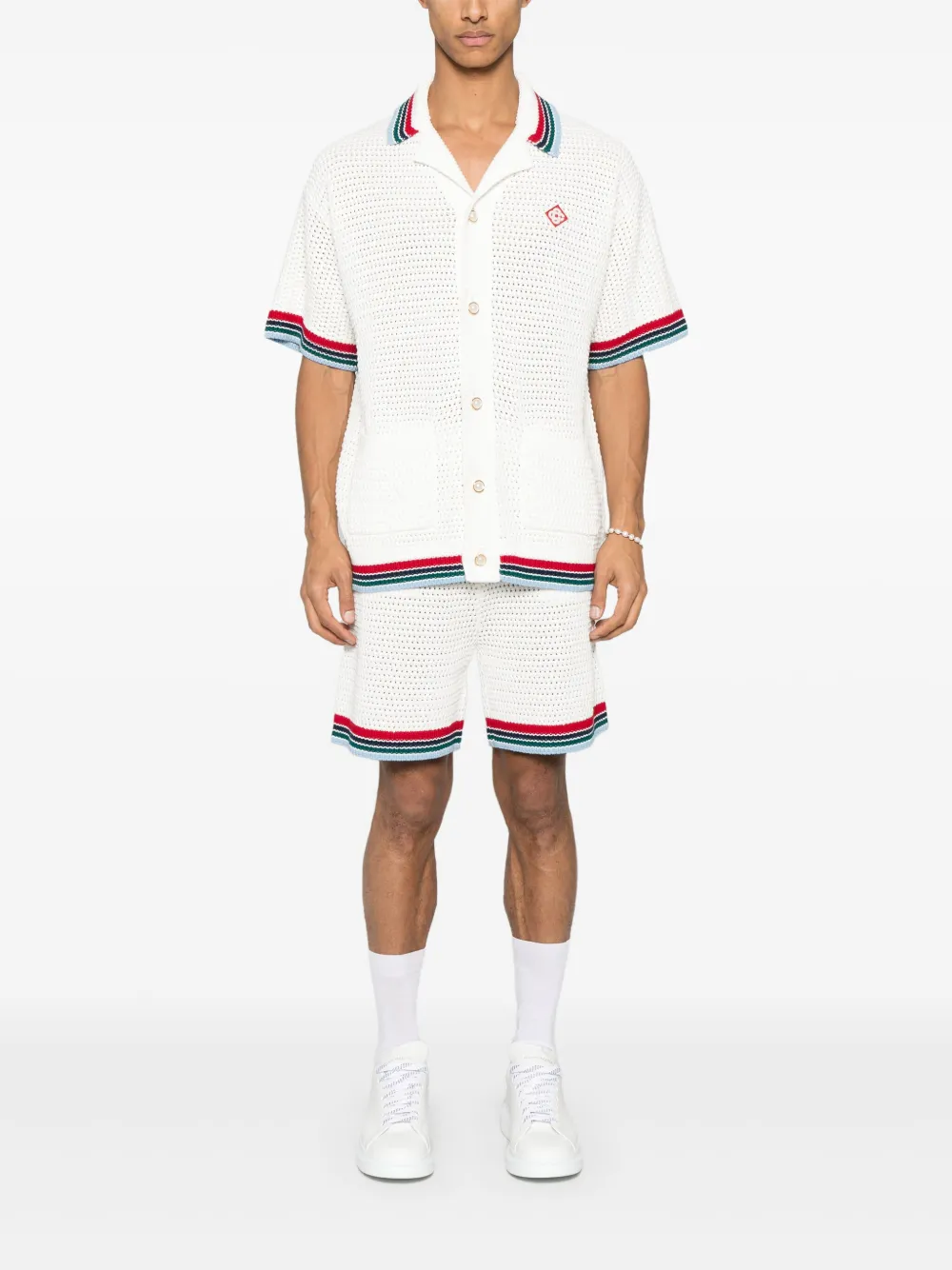 Casablanca Shorts White MS25KW92101 (Casablanca / ショートパンツ ) | Casablanca (カサブランカ)(1)