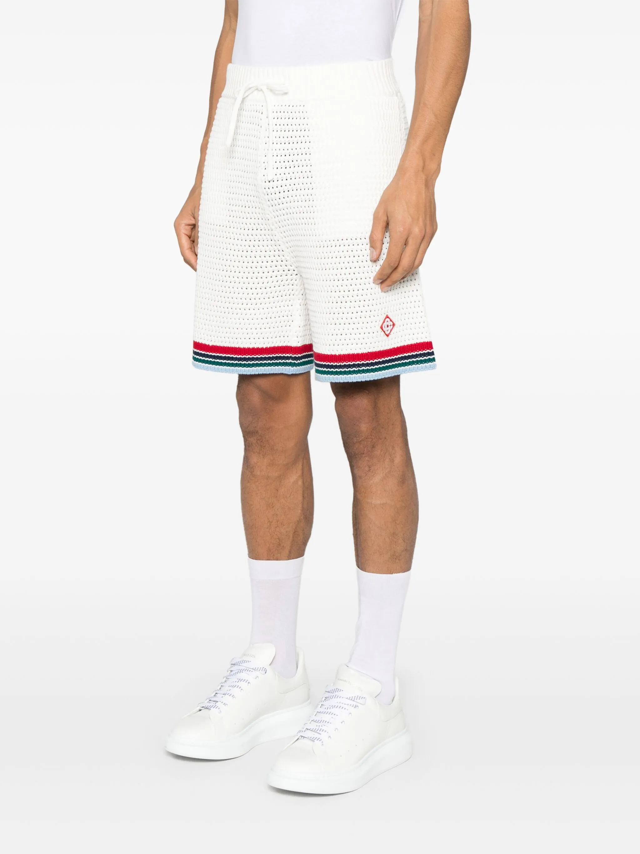 Casablanca Shorts White MS25KW92101 (Casablanca / ショートパンツ ) | Casablanca (カサブランカ)(2)