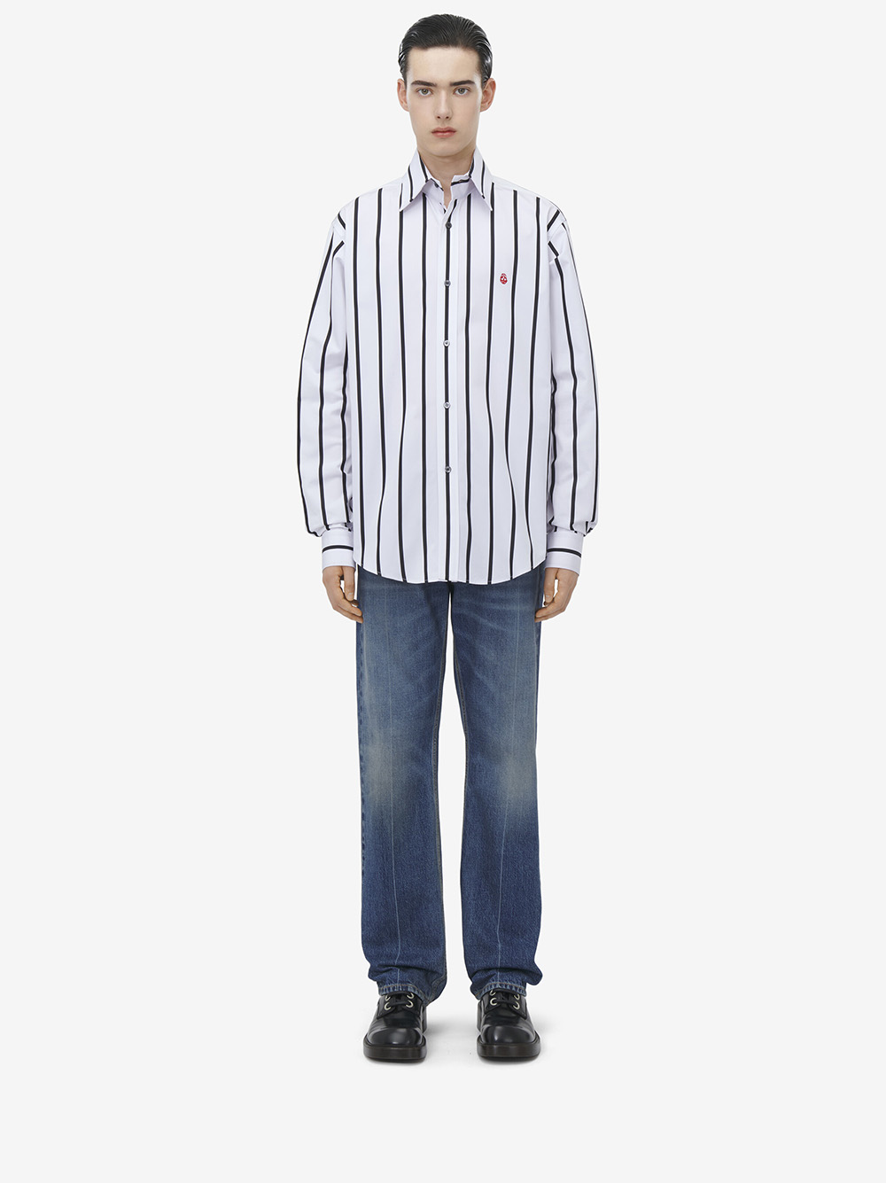 Alexander McQueen Shirts White 809346QNAAZ9080 (Alexander McQUEEN / シャツ・ブラウス ) | Alexander McQUEEN (アレキサンダー・マックイーン)(1)