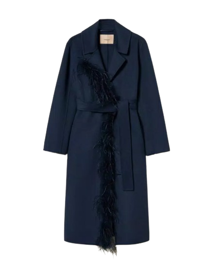 Twin-set Coats Blue 242TP206500384 (TWINSET / コート ) | TWINSET (ツインセット)(2)