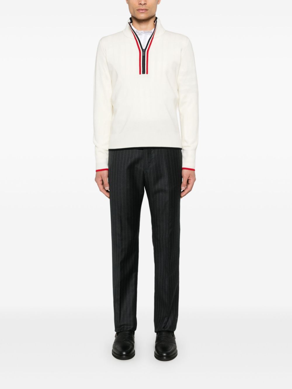 Thom Browne Sweaters White MKA516BY1037100 (Thom Browne / ニット・セーター・カーディガン ) | Thom Browne (トム・ブラウン)(4)