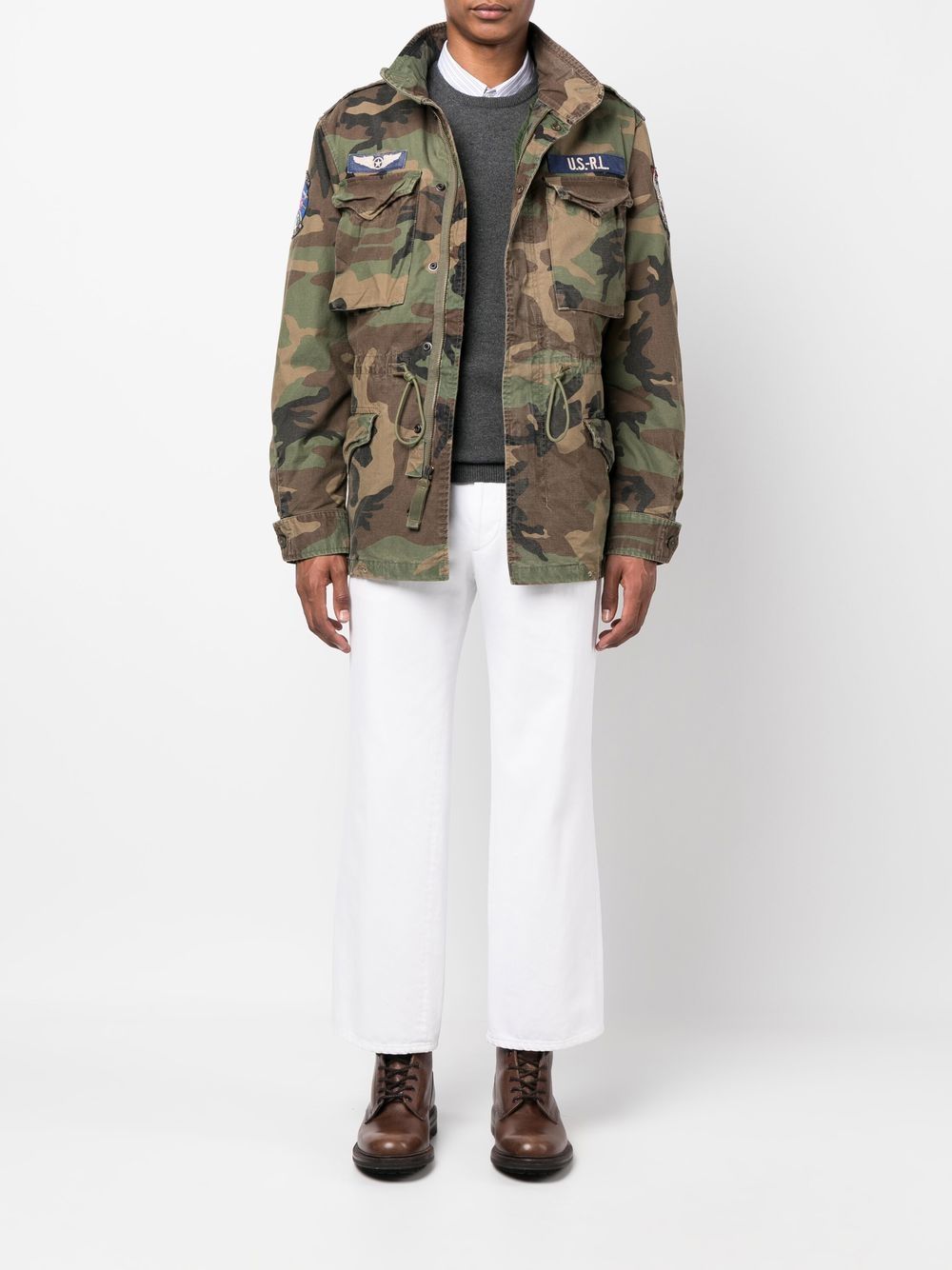 Ralph Lauren Sweaters 710876714008DARKCHARCOALHEATHER (RALPH LAUREN / ニット・セーター・カーディガン ) | RALPH LAUREN (ラルフ ローレン)(5)