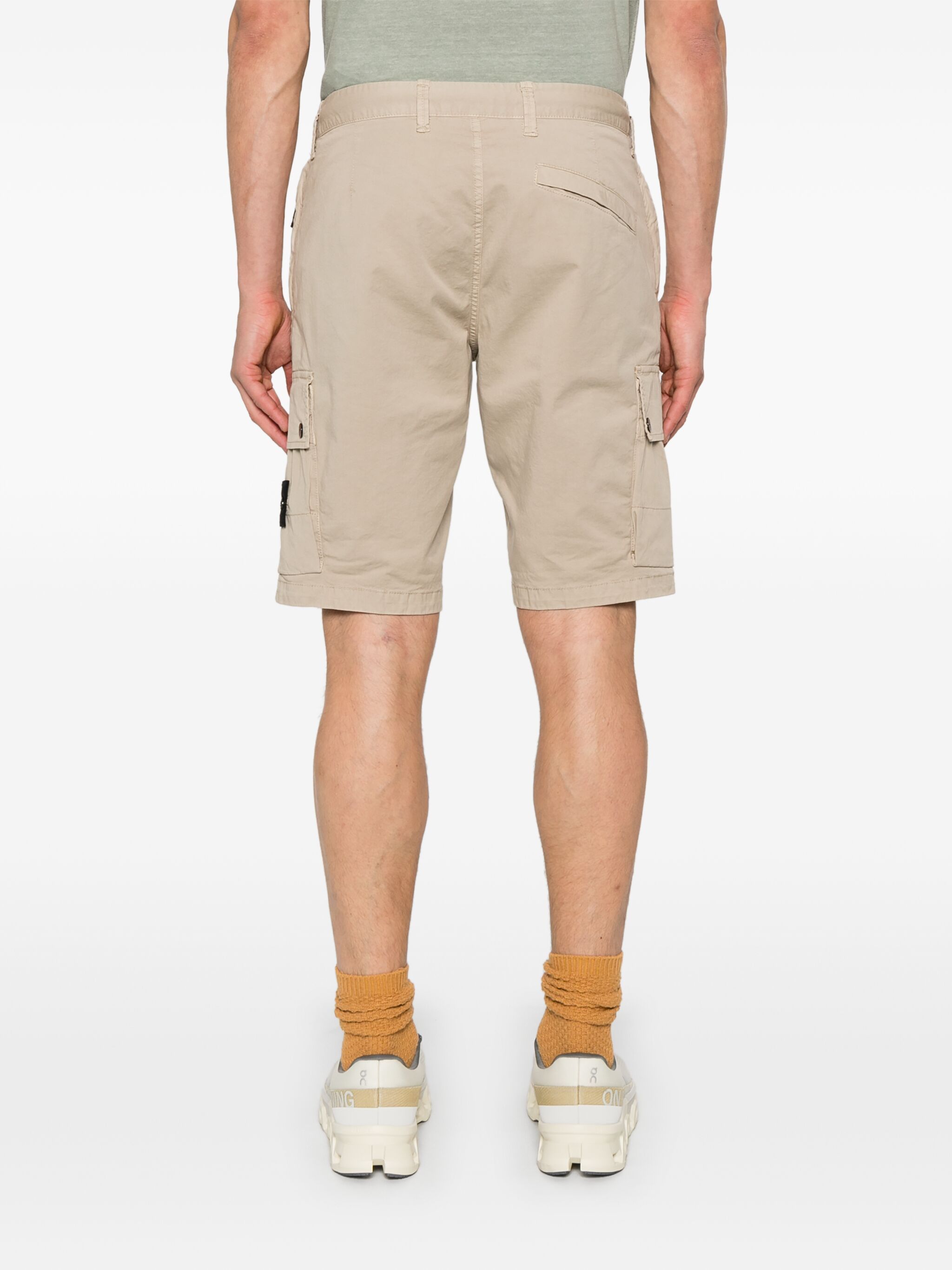 Stone Island Shorts Beige K1S15L100011S0010V009A (STONE ISLAND / ショートパンツ ) | STONE ISLAND (ストーンアイランド)(3)