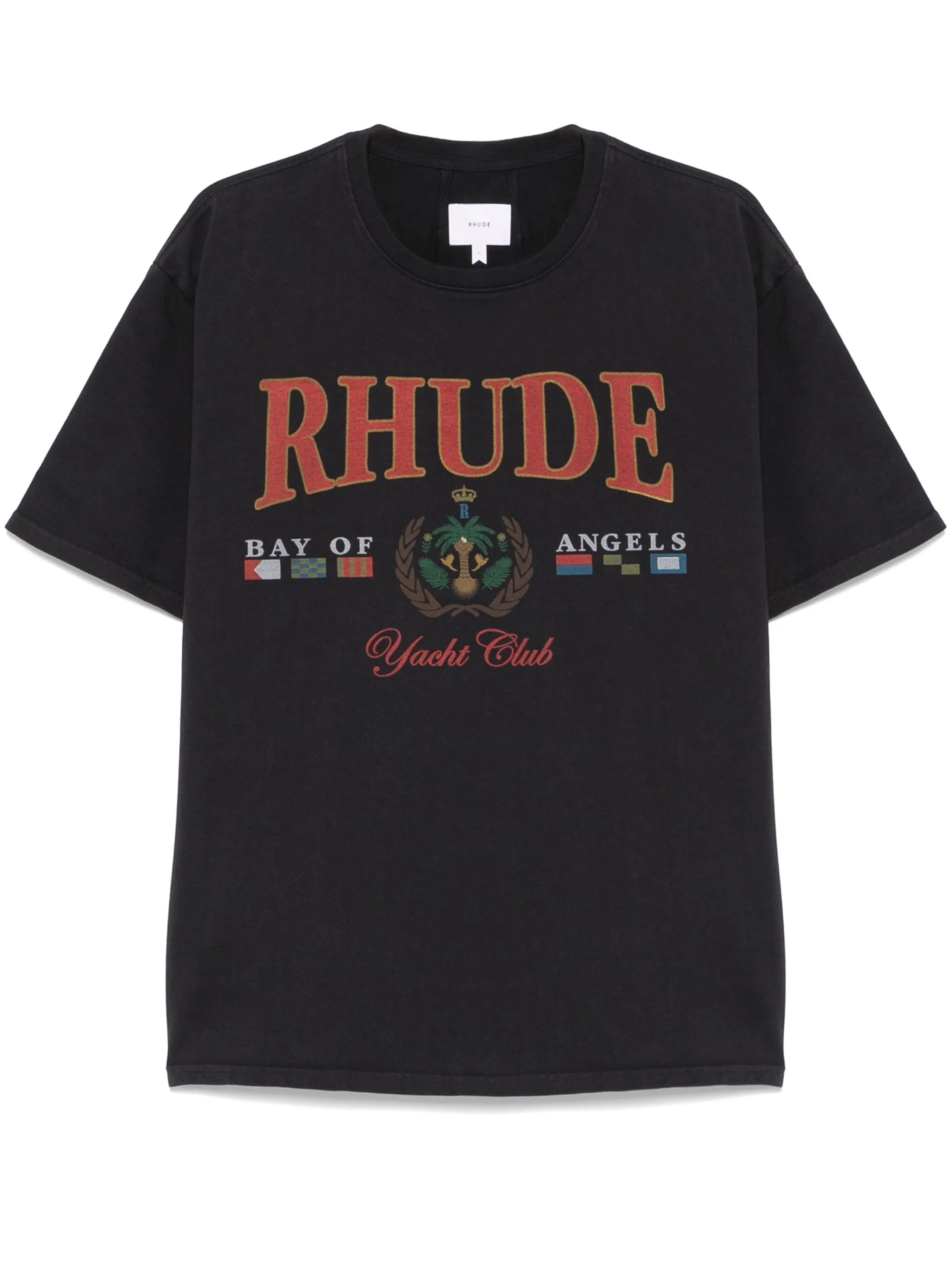 Rhude T-shirts and Polos Black RHPS25TT010122306 (RHUDE / Tシャツ・カットソー ) | RHUDE (ルード)