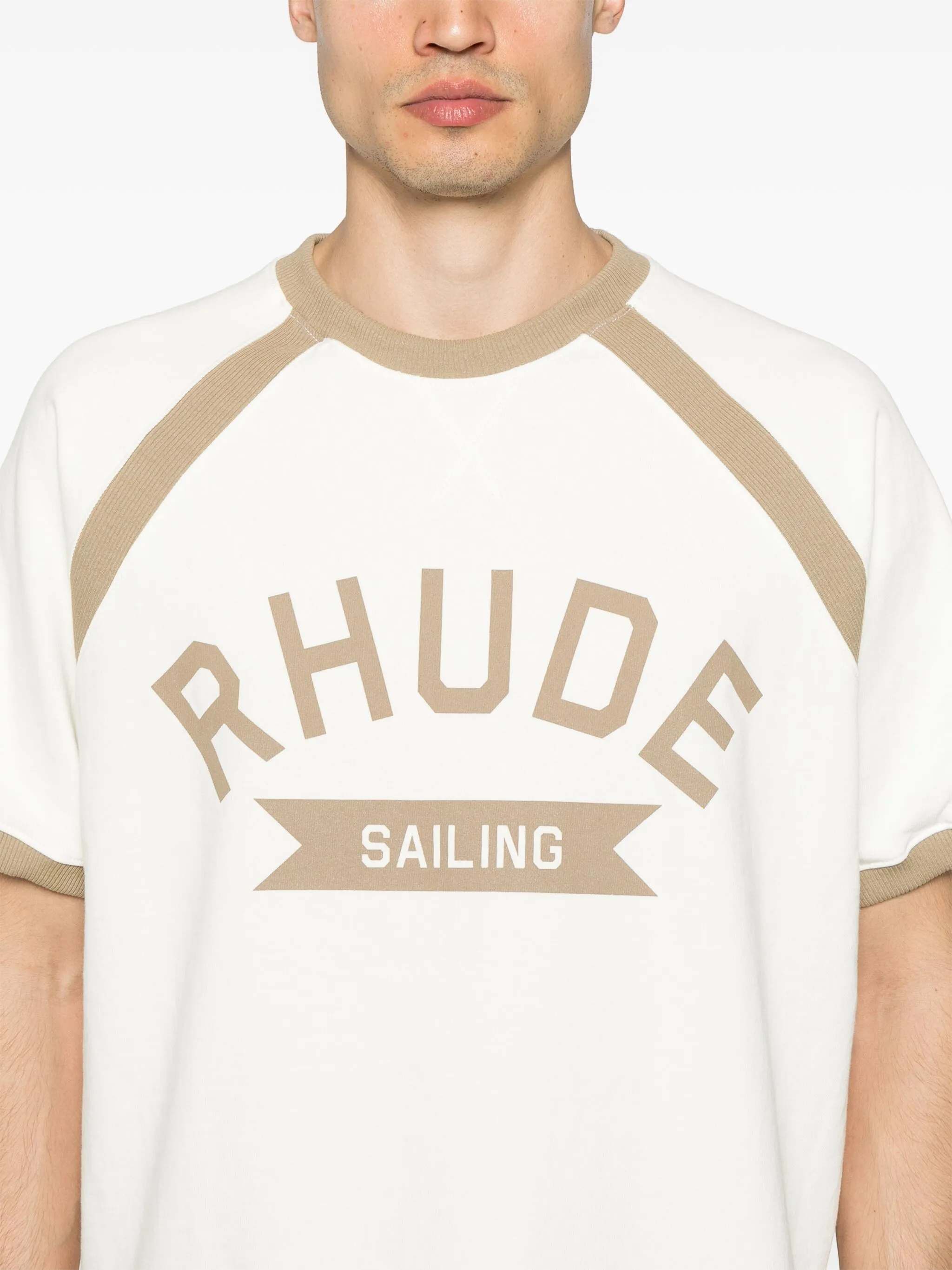 Rhude T-shirts and Polos White RHPS25TT210122996 (RHUDE / Tシャツ・カットソー ) | RHUDE (ルード)(3)