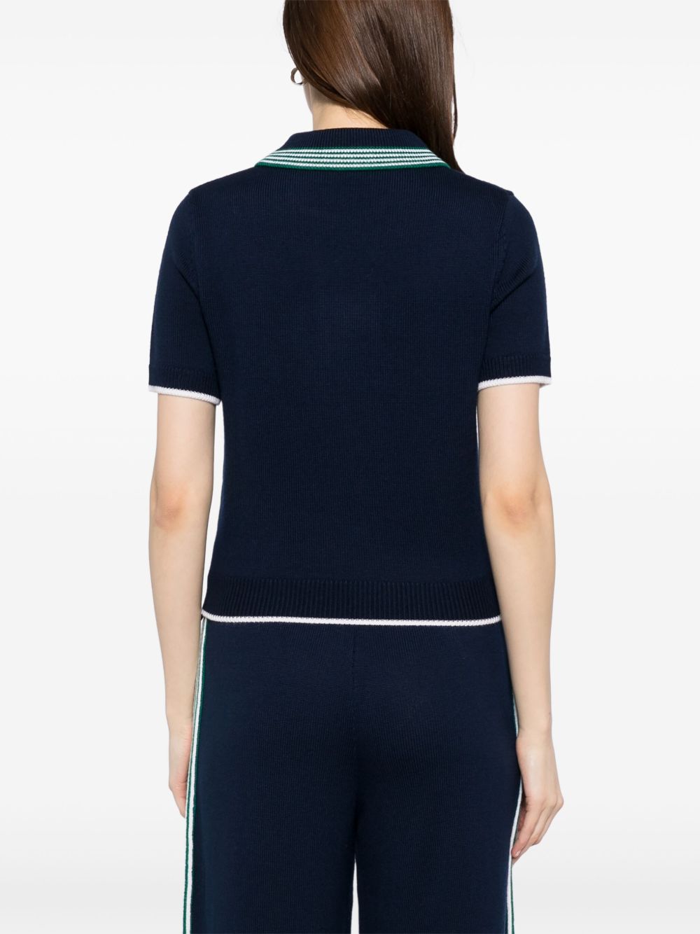 Casablanca T-shirts and Polos Blue WPS25KW85602 (Casablanca / ポロシャツ ) | Casablanca (カサブランカ)(3)