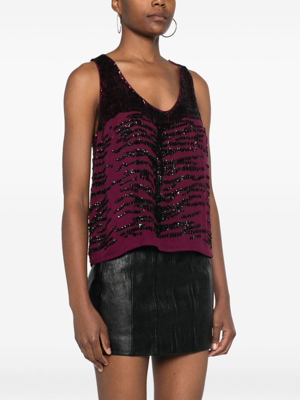 Pinko Top NANTERRE103852A201YZ7 (PINKO / タンクトップ・キャミソール ) | PINKO (ピンコ)(3)