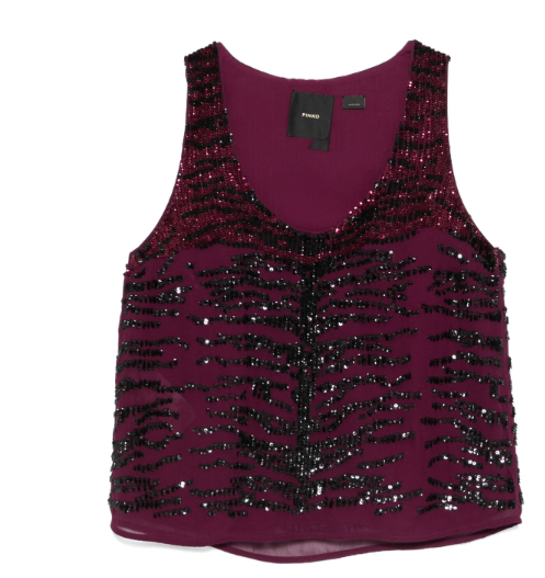 Pinko Top NANTERRE103852A201YZ7 (PINKO / タンクトップ・キャミソール ) | PINKO (ピンコ)(4)