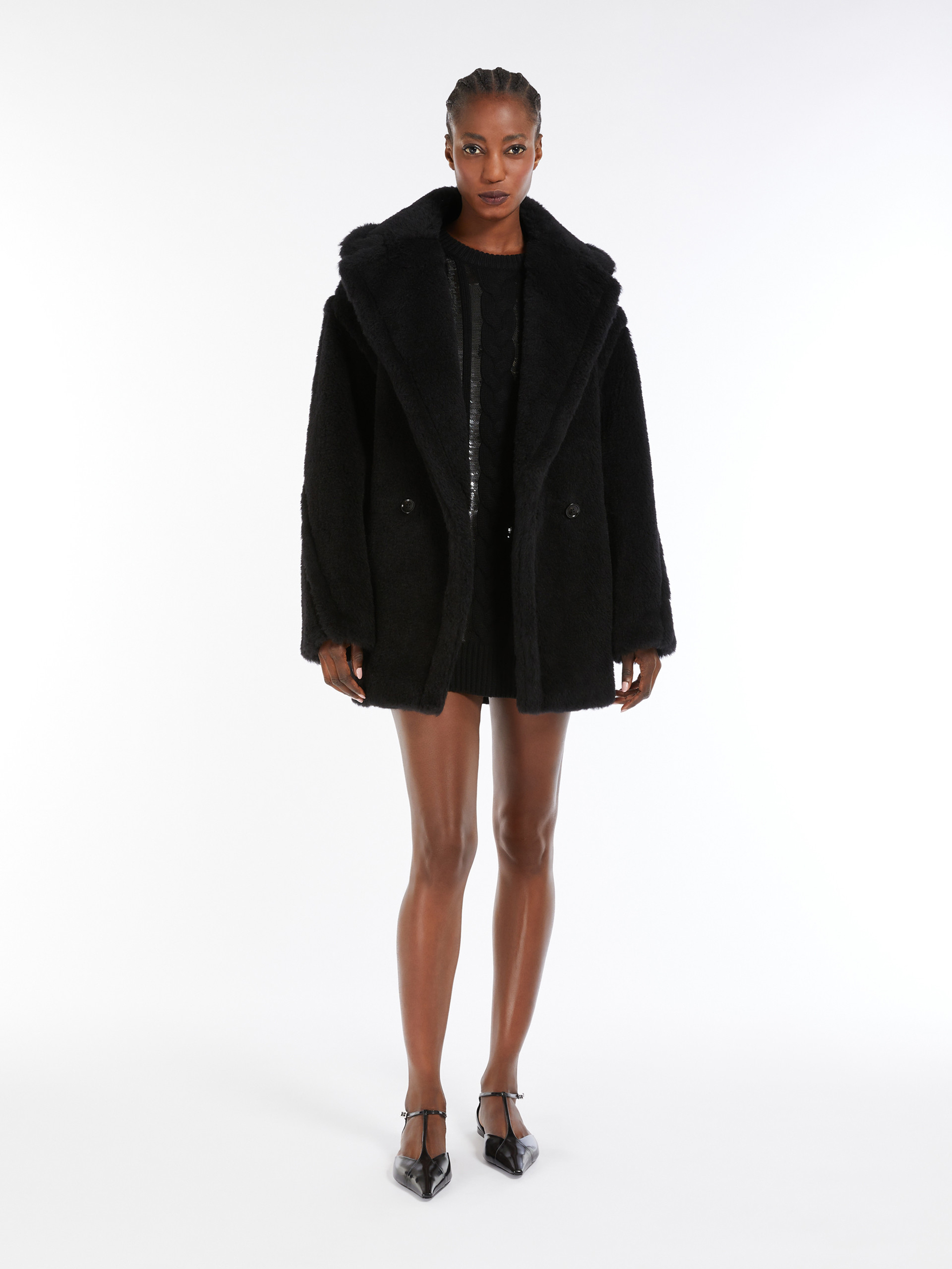 コート Max Mara SS25 Max Mara Coats Black (2511081061600 008) Max Mara Coats Black (Max Mara/コート・ダウン) | Max Mara