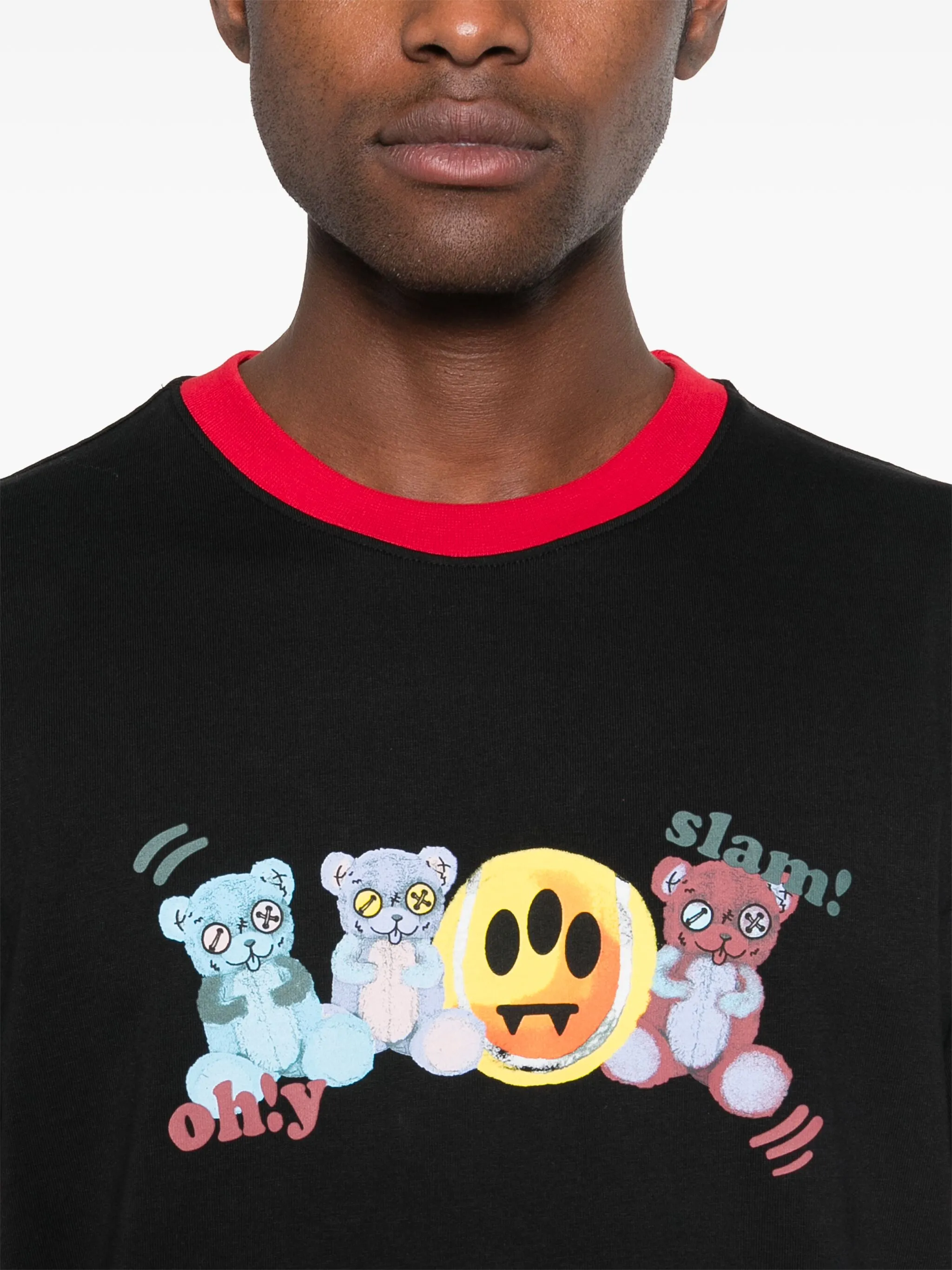 BARROW T-shirts and Polos Black S5BWUATH051110 (BARROW / Tシャツ・カットソー ) | BARROW (バロウ)(4)