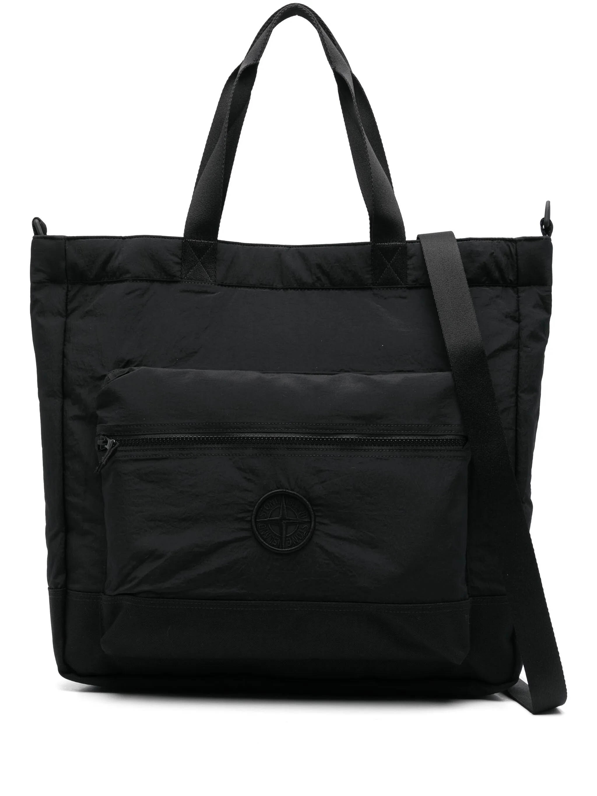 Stone Island Bags.. Black K1S159200010S0076V0029 (STONE ISLAND / トートバッグ ) | STONE ISLAND (ストーンアイランド)