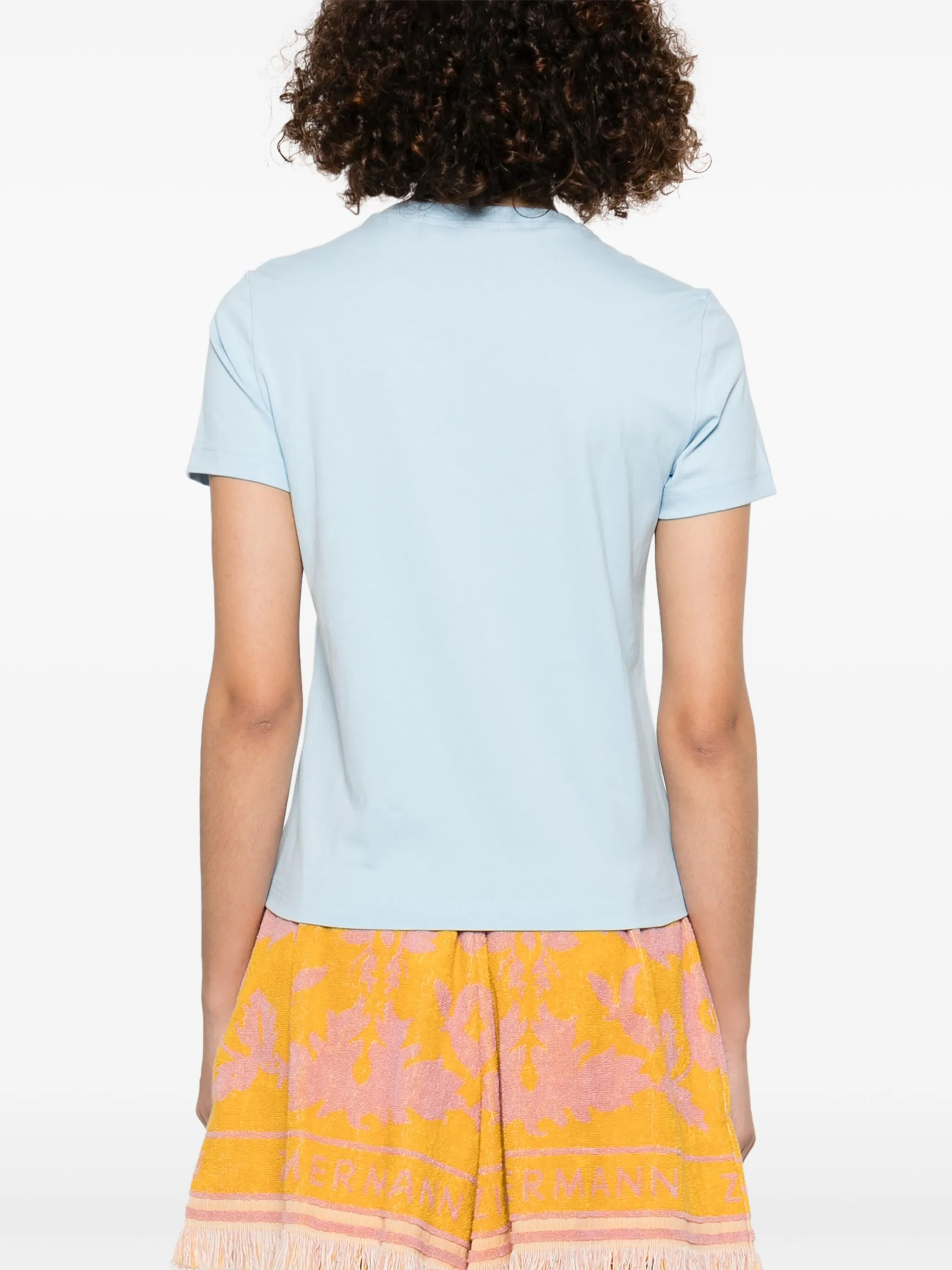 Casablanca T-shirts and Polos Clear Blue WPS25JTS02003 (Casablanca / Tシャツ・カットソー ) | Casablanca (カサブランカ)(3)