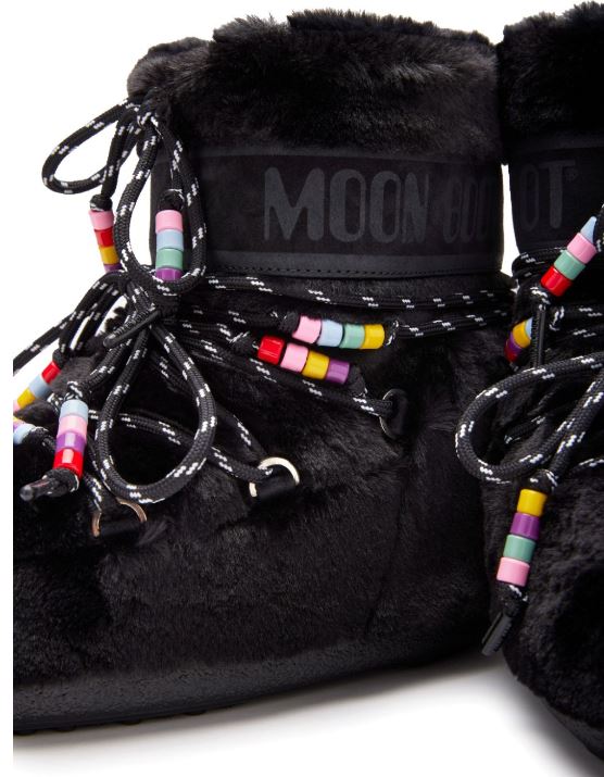Moon Boot Flat shoes Black 80D1409470N001 (MOON BOOT / スニーカー ) | MOON BOOT (ムーンブーツ)(1)