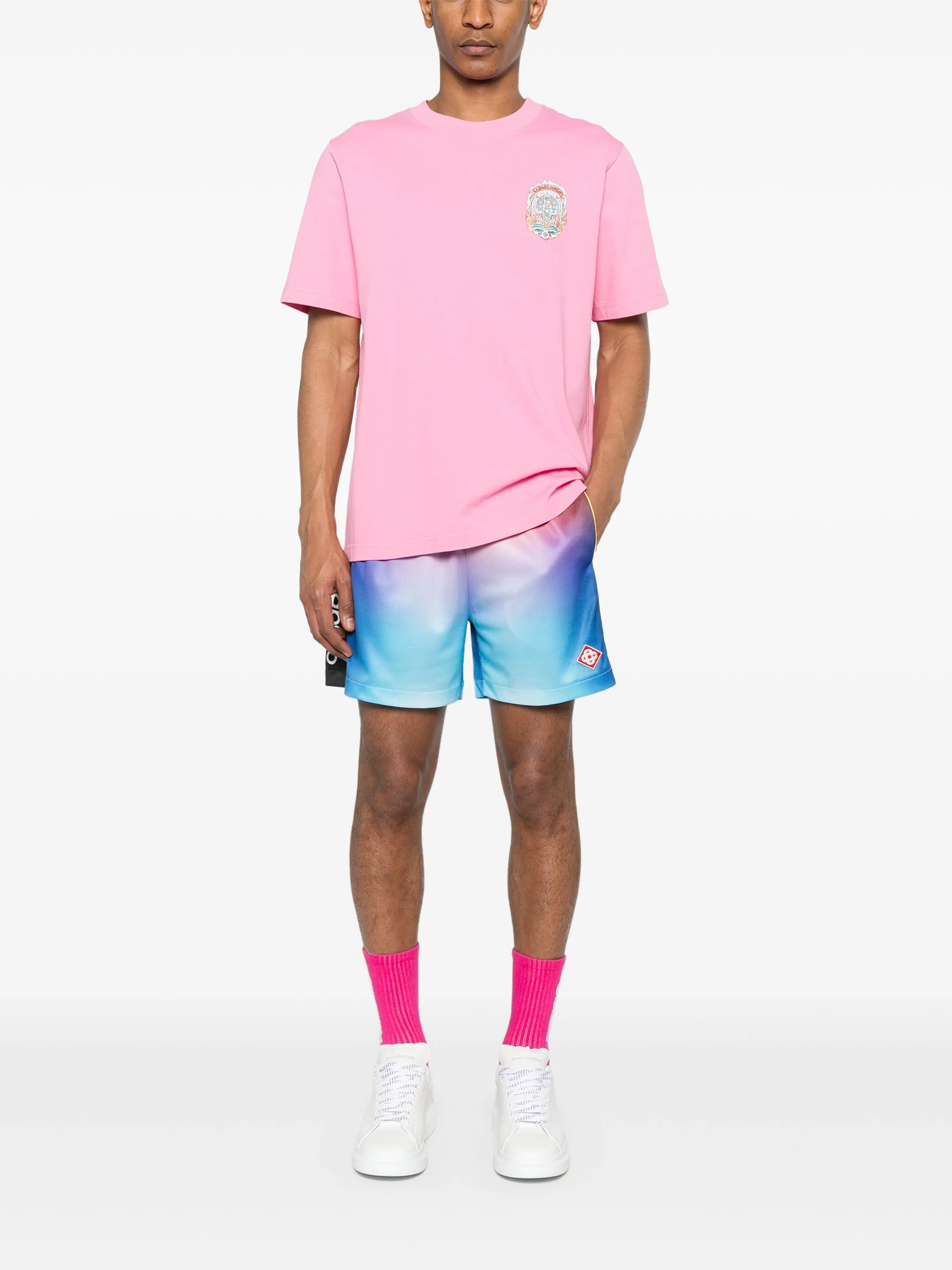 Casablanca Shorts Blue MS25JTR25301 (Casablanca / ショートパンツ ) | Casablanca (カサブランカ)(1)