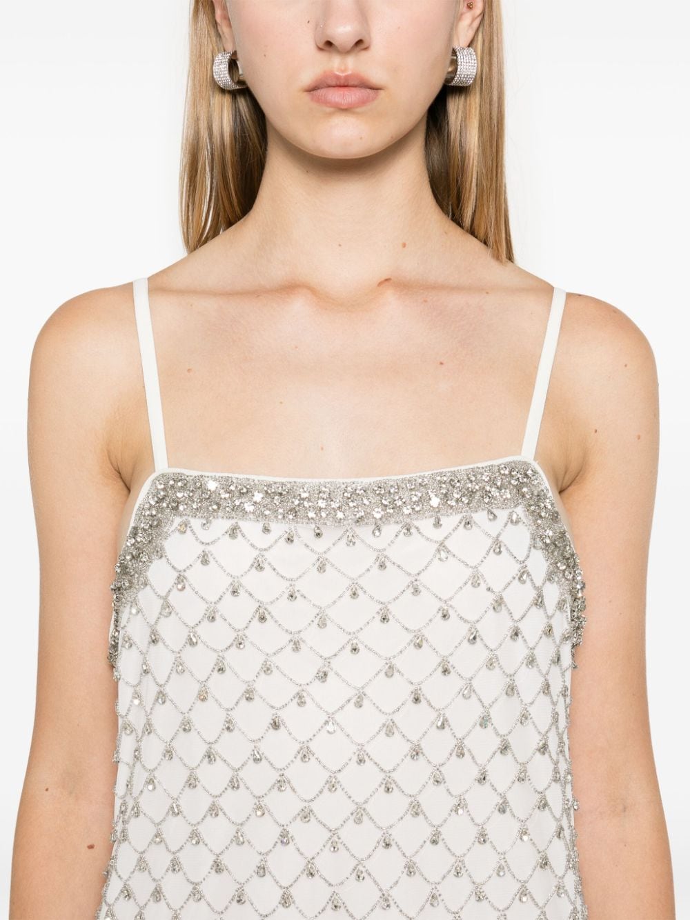 Pinko Dresses White RILKE104448A283ZF8 (PINKO / ワンピース・ドレス・オールインワン ) | PINKO (ピンコ)(4)