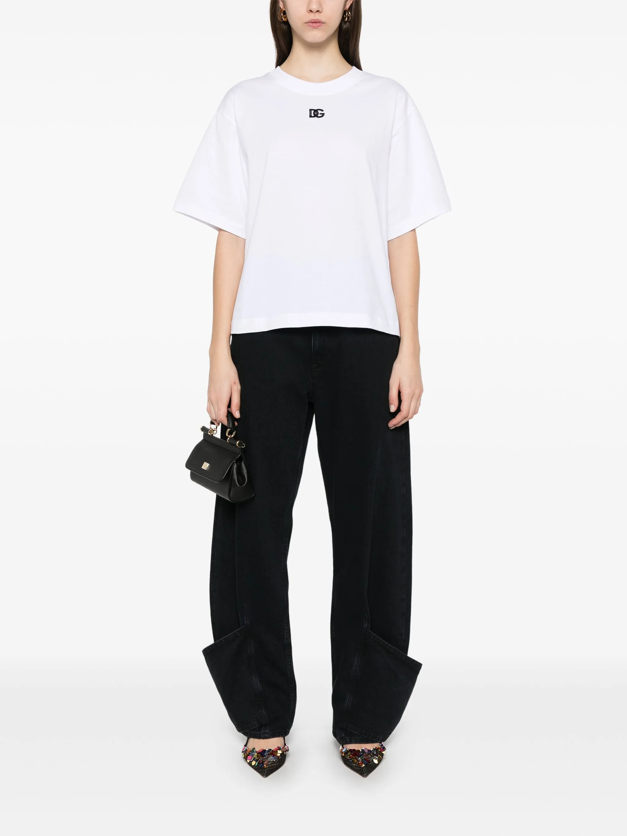 Dolce & Gabbana T-shirts and Polos White F8U10ZGDCYDW0800 (Dolce & Gabbana / Tシャツ・カットソー ) | Dolce & Gabbana (ドルチェガッバーナ)(1)