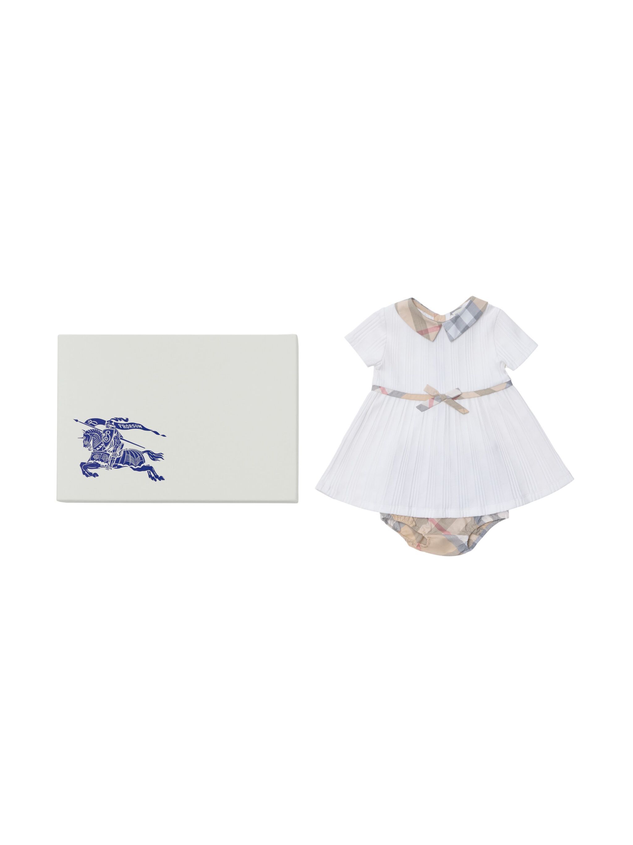 Burberry Kids Clothing.... White 8100224A1464 (Burberry / ワンピース・ドレス・オールインワン ) | Burberry (バーバリー)(4)