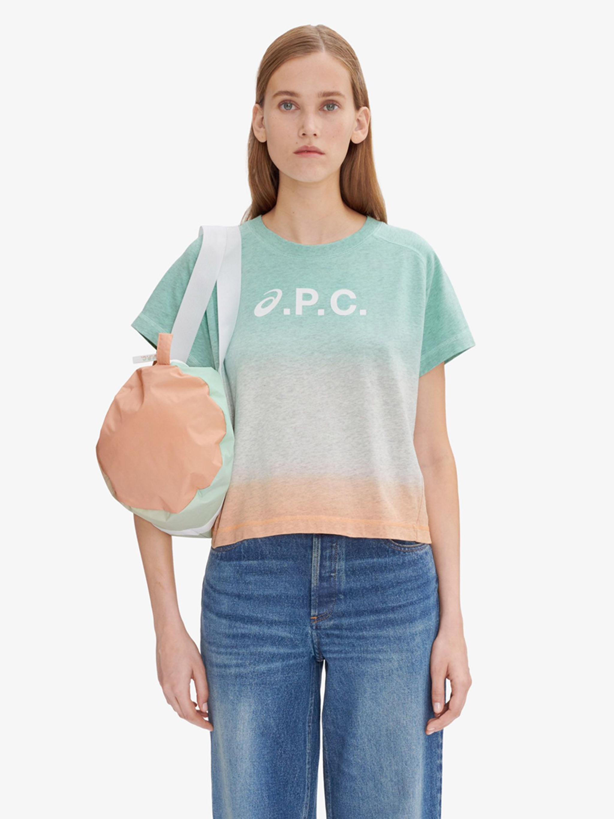 A.P.C. T-shirts and Polos Green COEAVF26482SAA (A.P.C. / Tシャツ・カットソー ) | A.P.C. (アーペーセー)(4)