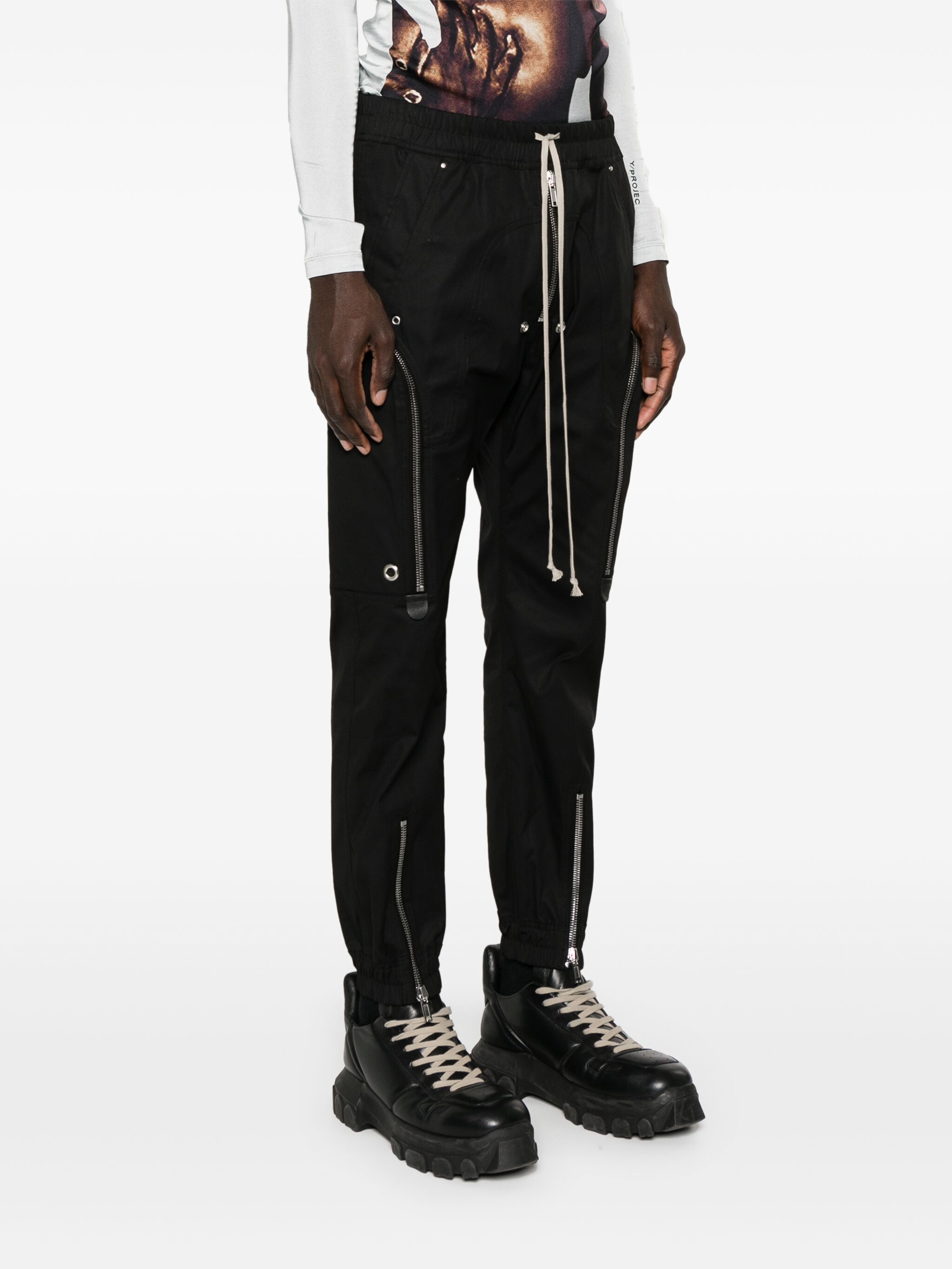 Rick Owens Trousers Black RU01E5377TE09 (Rick Owens / パンツ ) | Rick Owens (リック オウエンス)(2)