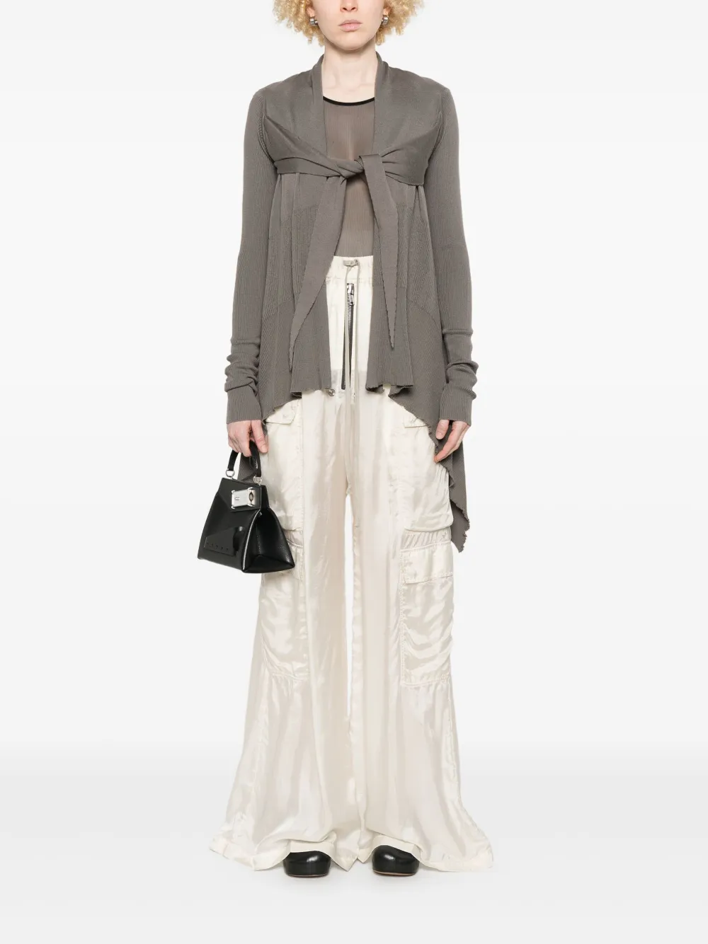 Rick Owens Sweaters Grey RP01E7642M34 (Rick Owens / ニット・セーター・カーディガン ) | Rick Owens (リック オウエンス)(1)