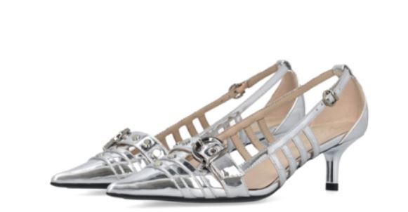 Pinko Flat shoes Silver SD0249E003GLORIA02ZZF (PINKO / パンプス・ハイヒール ) | PINKO (ピンコ)(8)