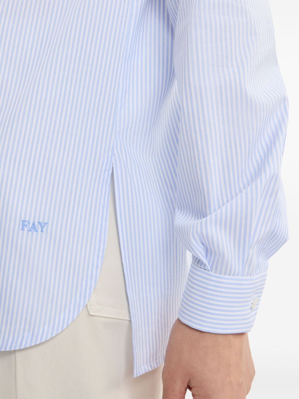 Fay Shirts Blue NCWA150A030XAMU603 (Fay / シャツ・ブラウス ) | Fay (フェイ)(3)