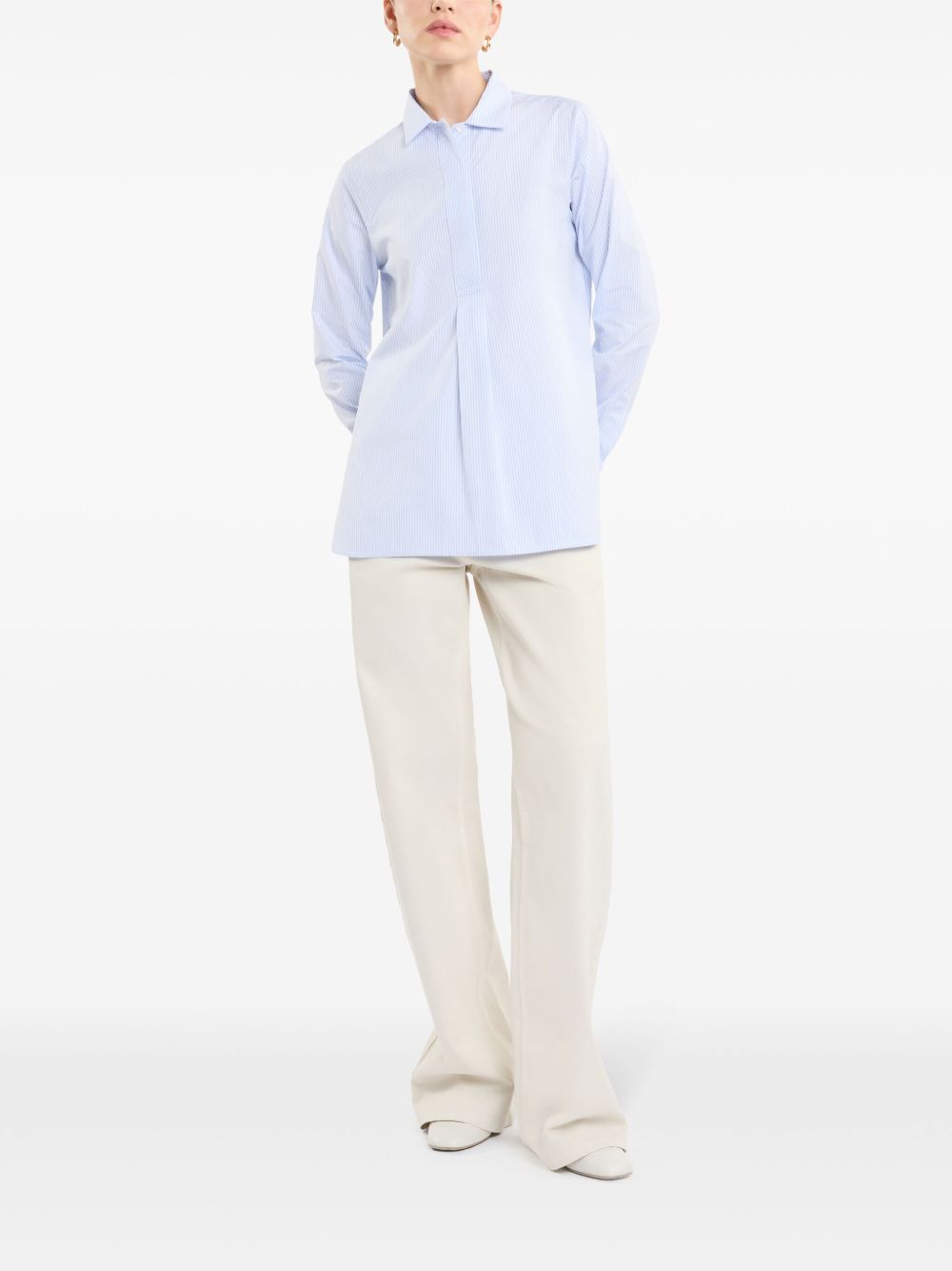 Fay Shirts Blue NCWA150A030XAMU603 (Fay / シャツ・ブラウス ) | Fay (フェイ)(7)