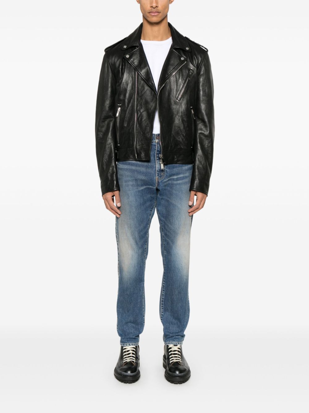 Alexander McQueen Jackets Black 817932Q5AOW1000 (Alexander McQUEEN / カジュアルジャケット・ベスト ) | Alexander McQUEEN (アレキサンダー・マックイーン)(3)