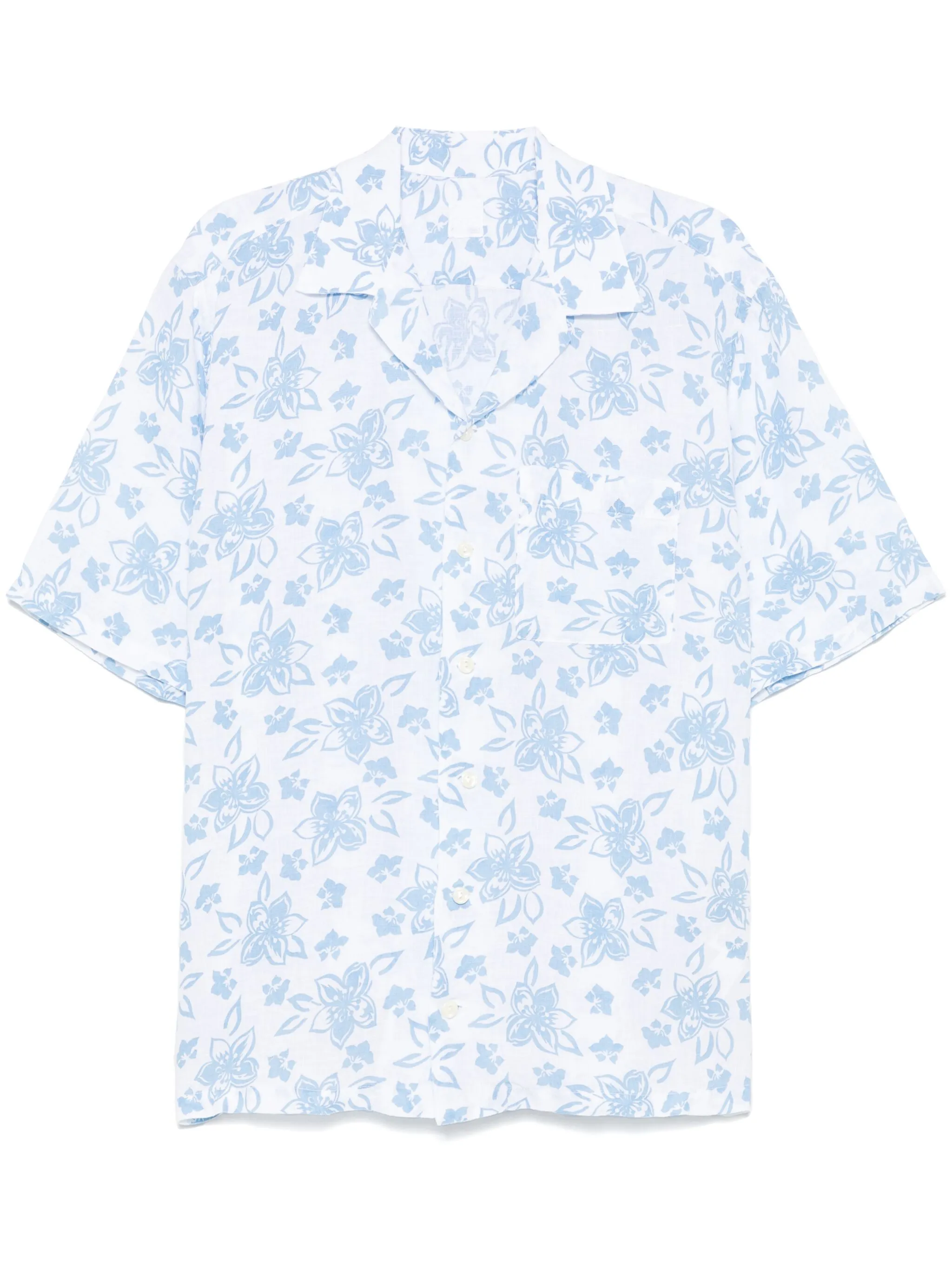 120% LINO Shirts White 32ALIM19L3000G325000000250 (120% lino / シャツ・ブラウス ) | 120% lino (120% リノ)