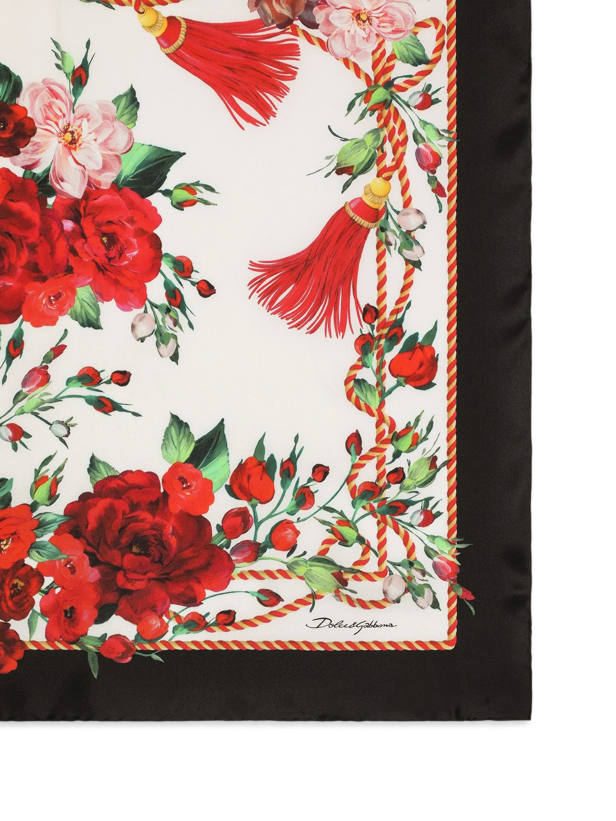 スカーフ Dolce & Gabbana SS25 (FN090R GDC4ZHD5PD) Dolce & Gabbana S/S 25 Show (Dolce & Gabbana)