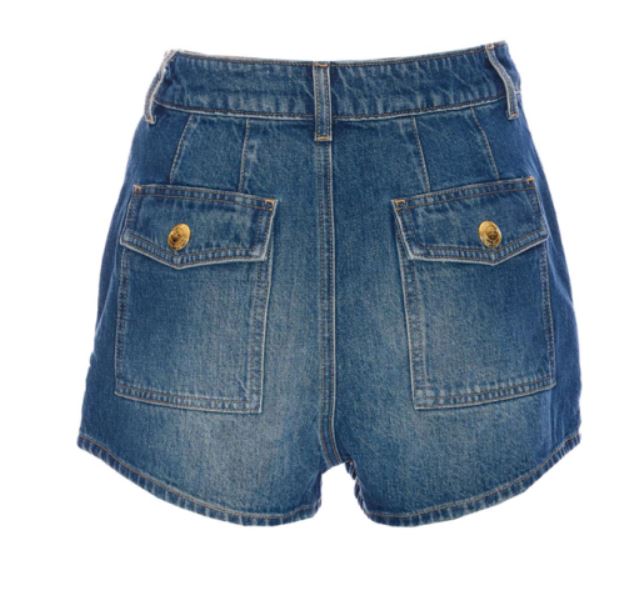 Elisabetta Franchi Shorts Blue HJ35I51E2104 (Elisabetta Franchi / ショートパンツ ) | Elisabetta Franchi (エリザベッタ フランキ)(9)