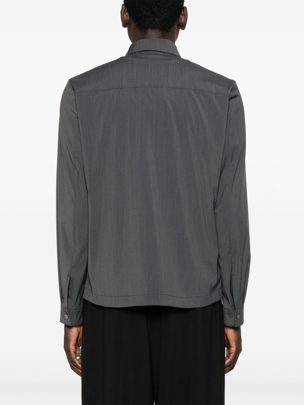 Herno Shirts Grey GI000495U126829487 (Herno / シャツ・ブラウス ) | Herno (ヘルノ)(3)